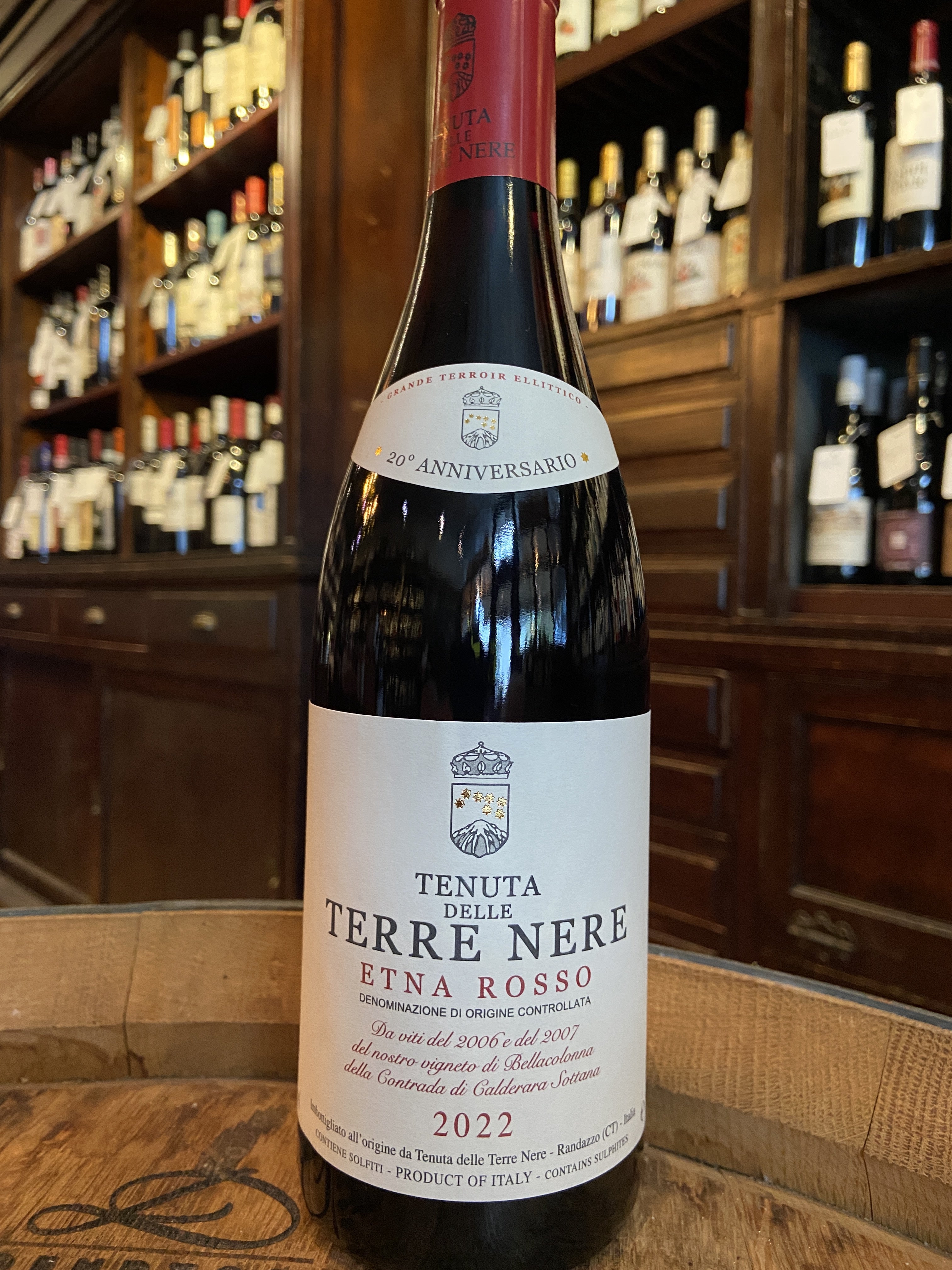 2022 Tenuta delle Terre Nere Etna Rosso 20th Anniversario Della Contrada Di Calderara Sottana