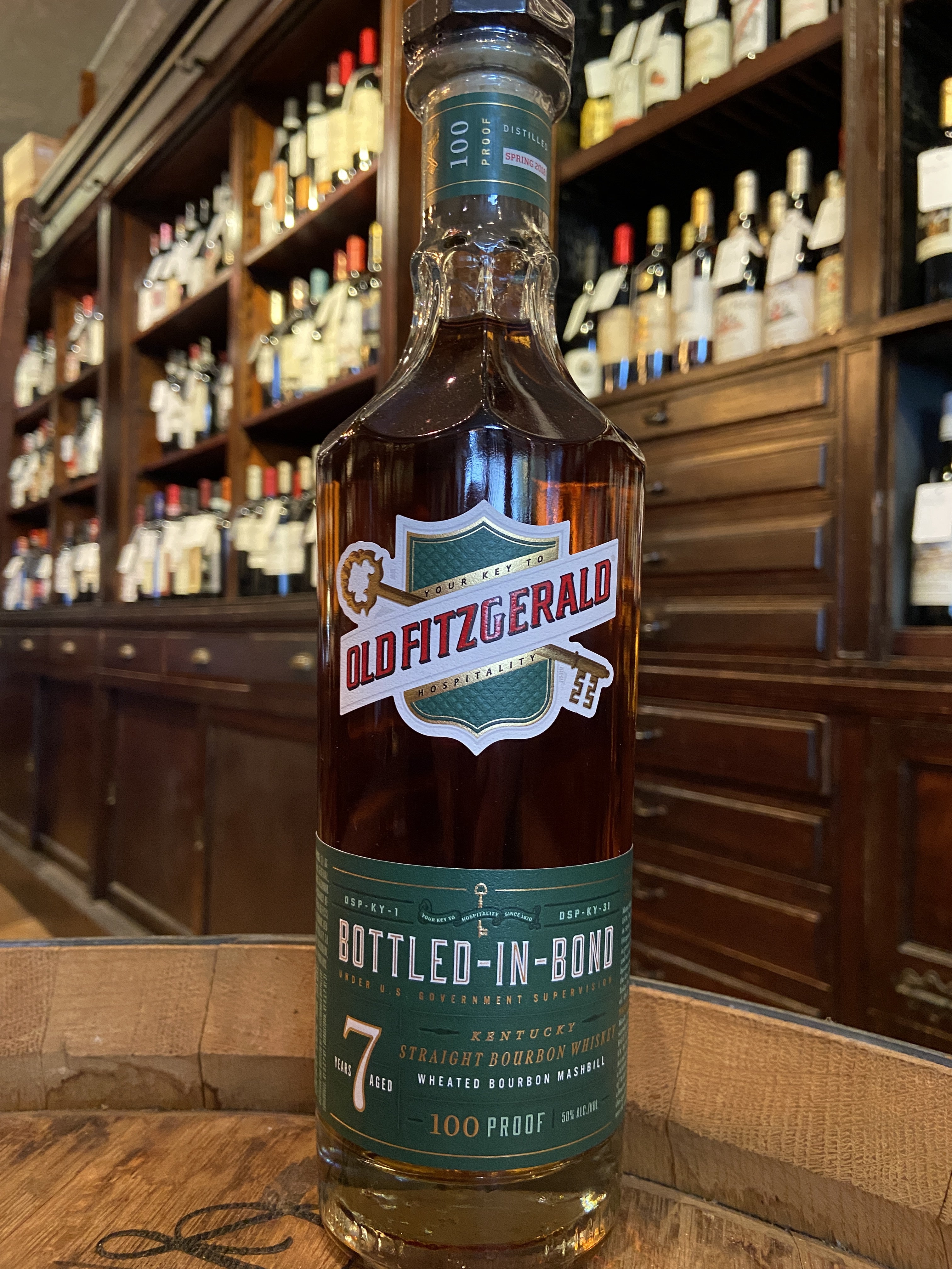 Old Fitzgerald Bottled in Bond 7 Year Old Kentucky Straight Bourbon Whiskey