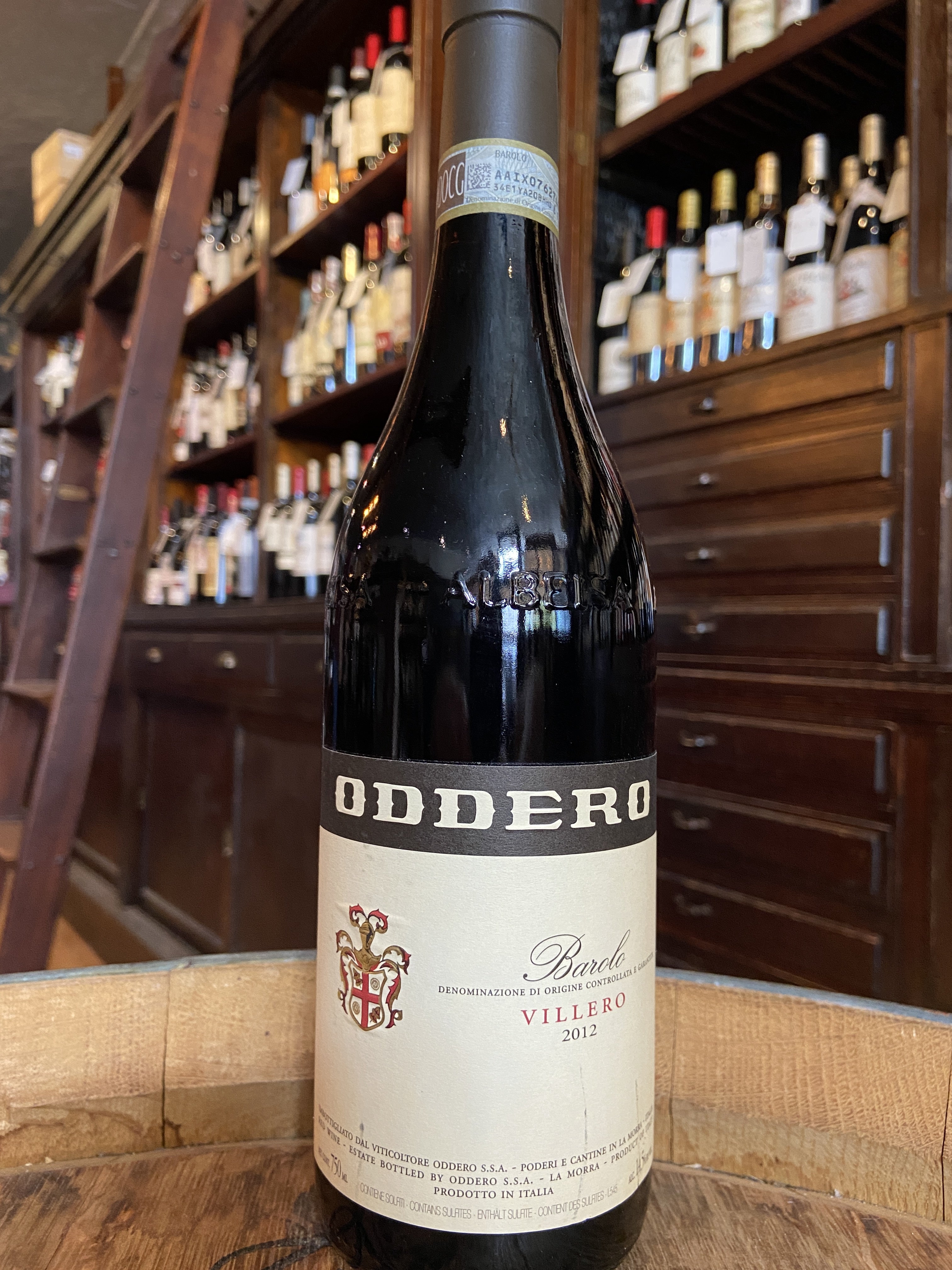 2012 Poderi Oddero Barolo Villero