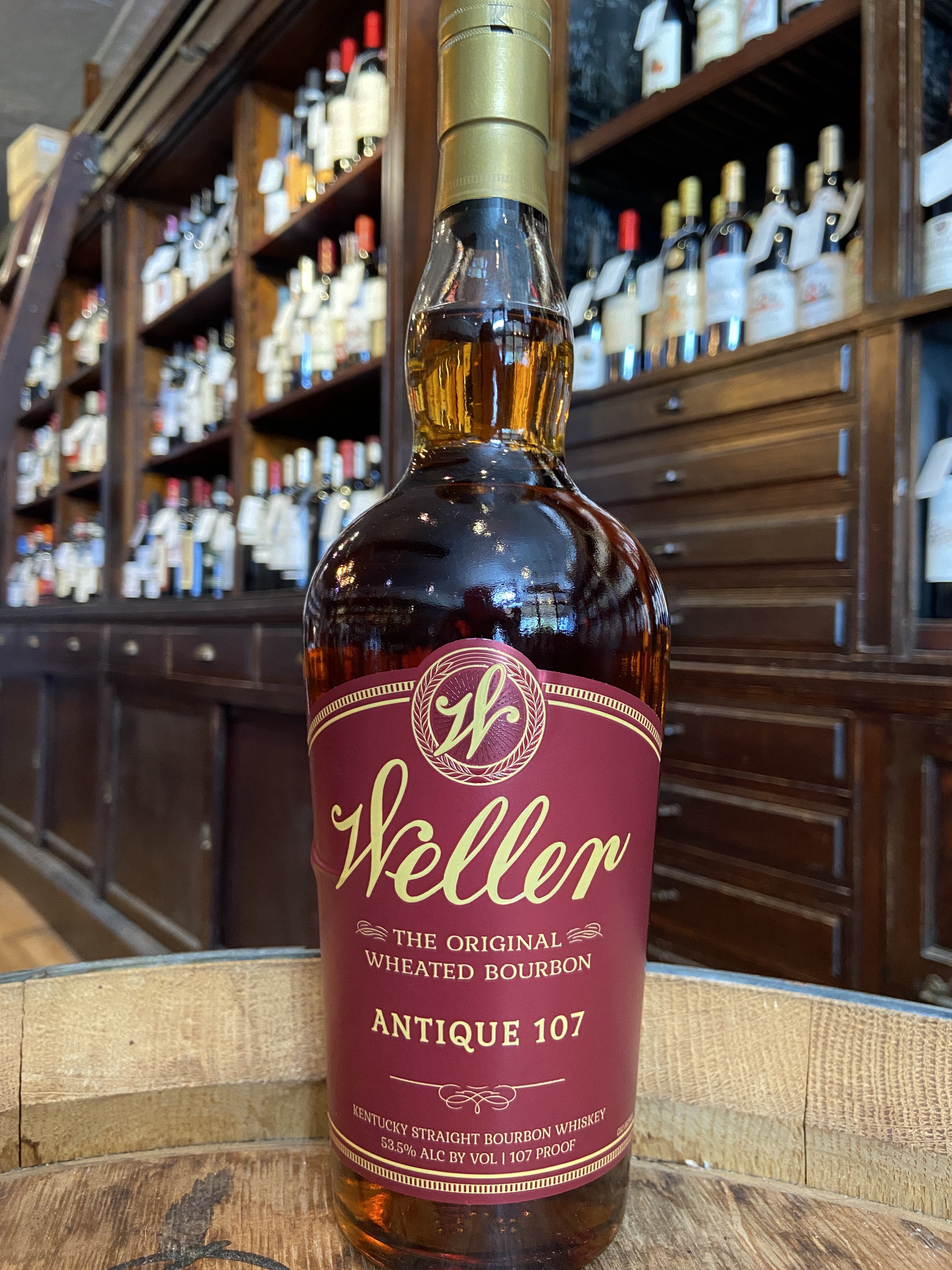 Old Weller Antique Bourbon 107