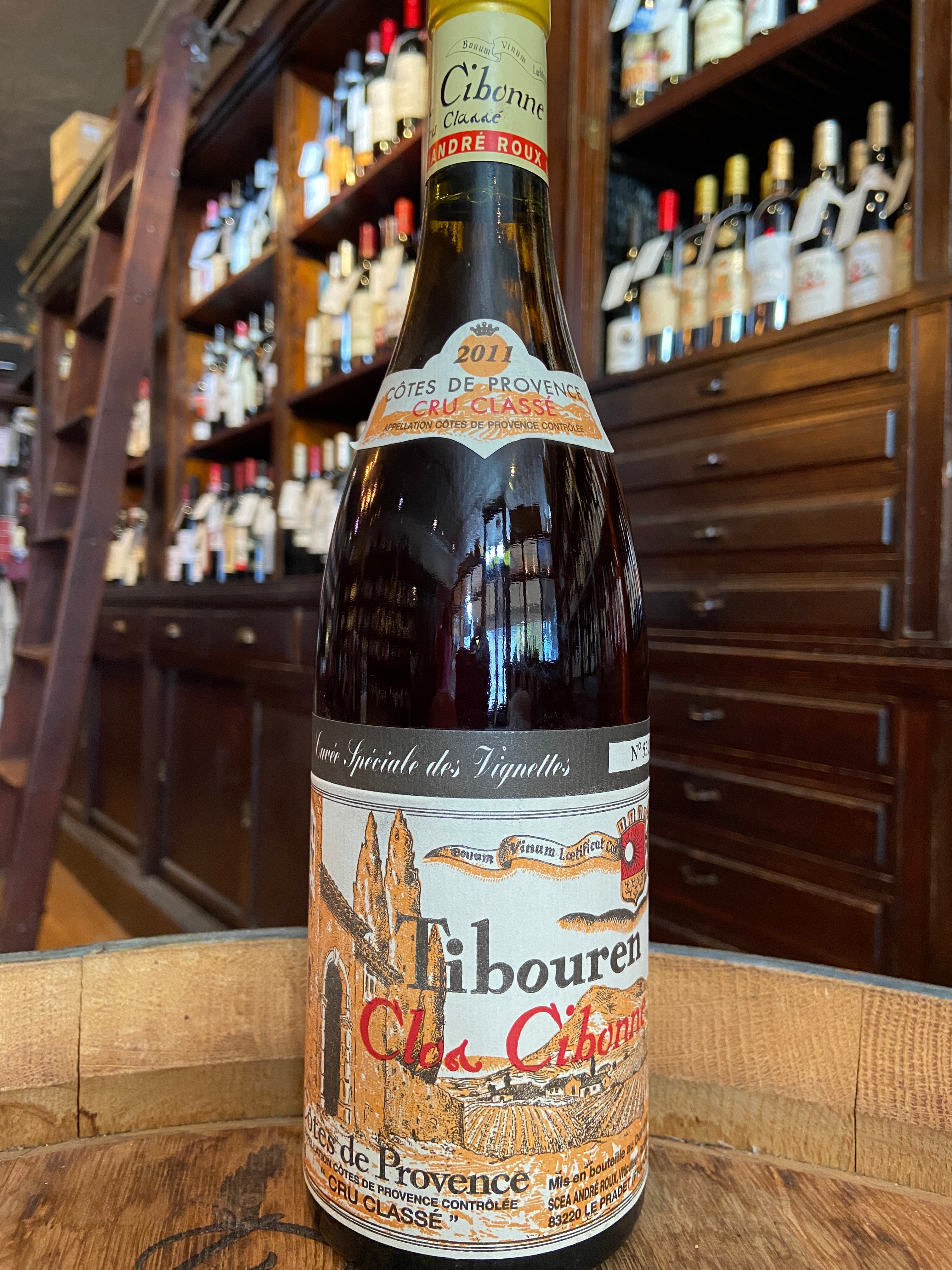 2011 Clos Cibonne Cotes de Provence Cuvee Speciale Tibouren Speciale des Vignettes Rose