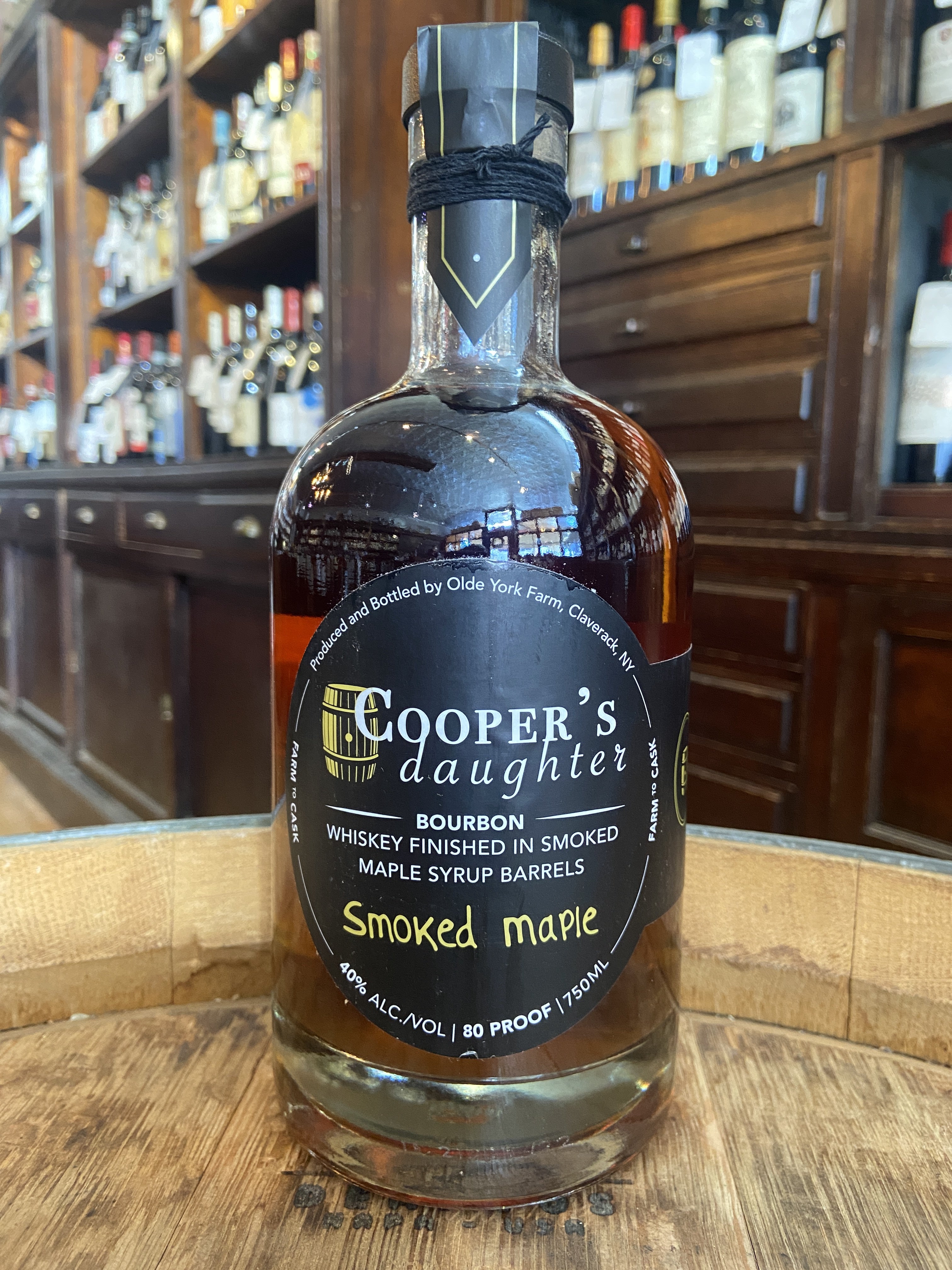 Cooper's Daughter Smoked Maple bourbon