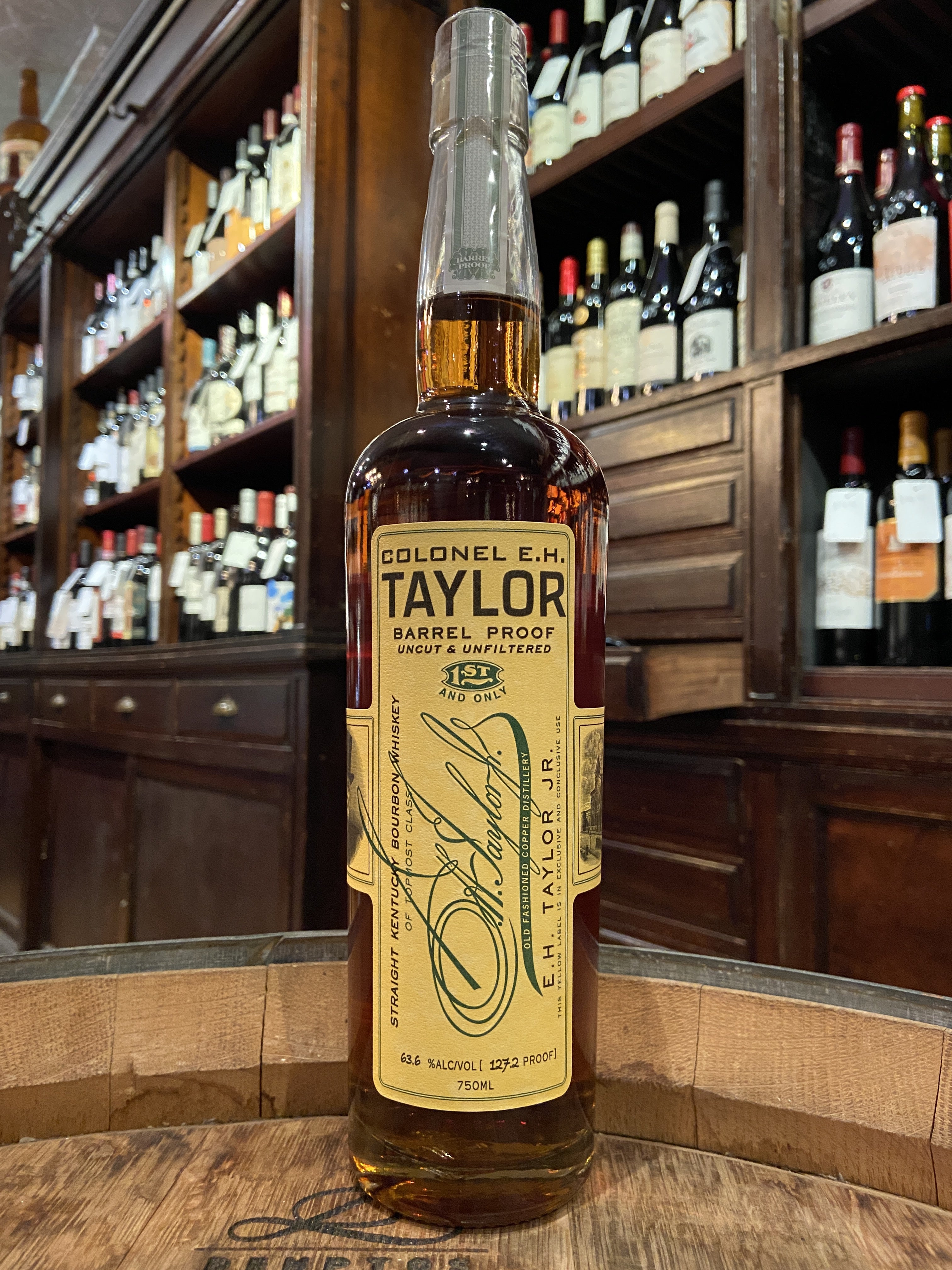 Colonel EH Taylor Barrel Proof Bourbon
