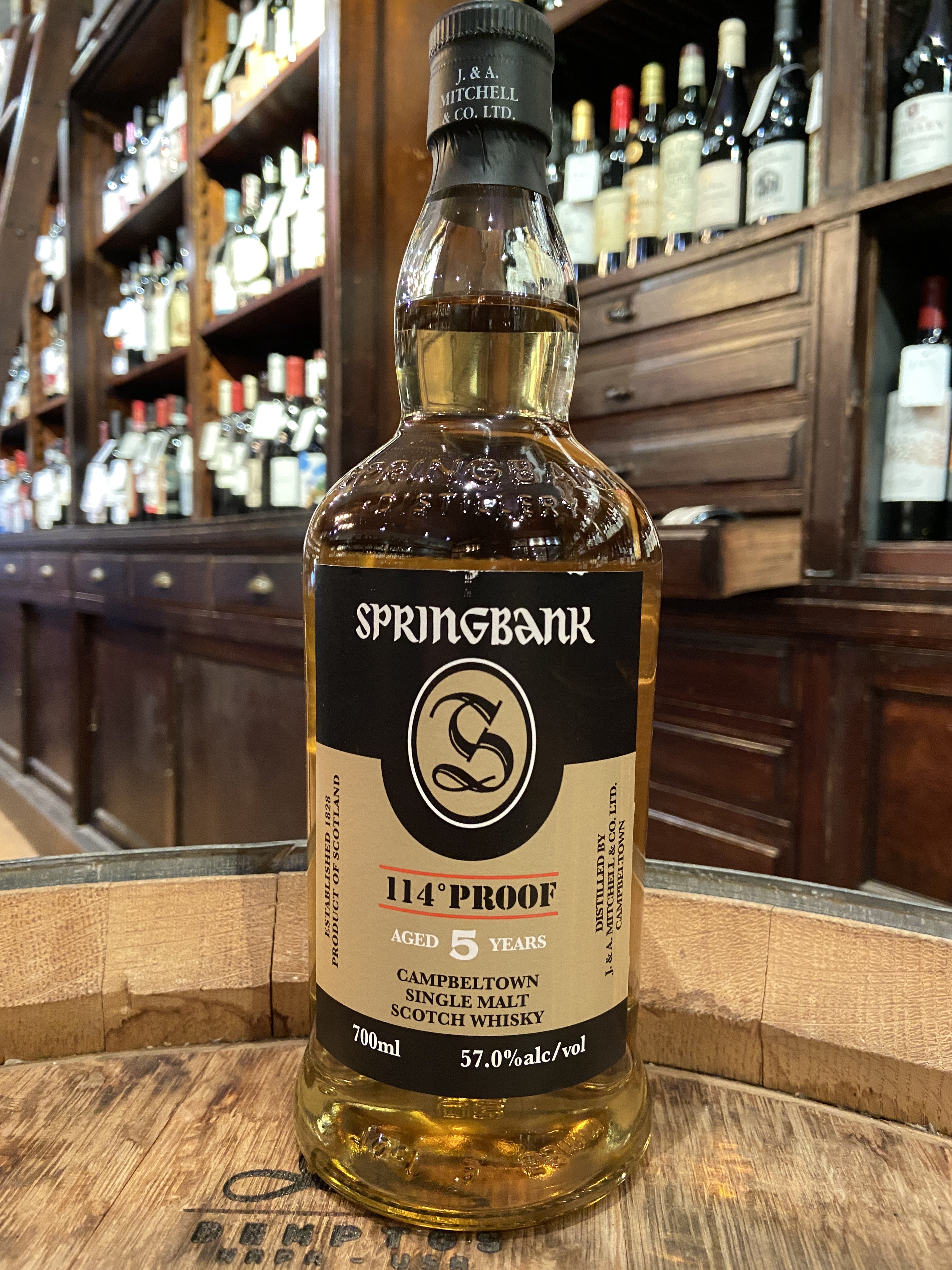 Springbank 114 Proof 5 Year