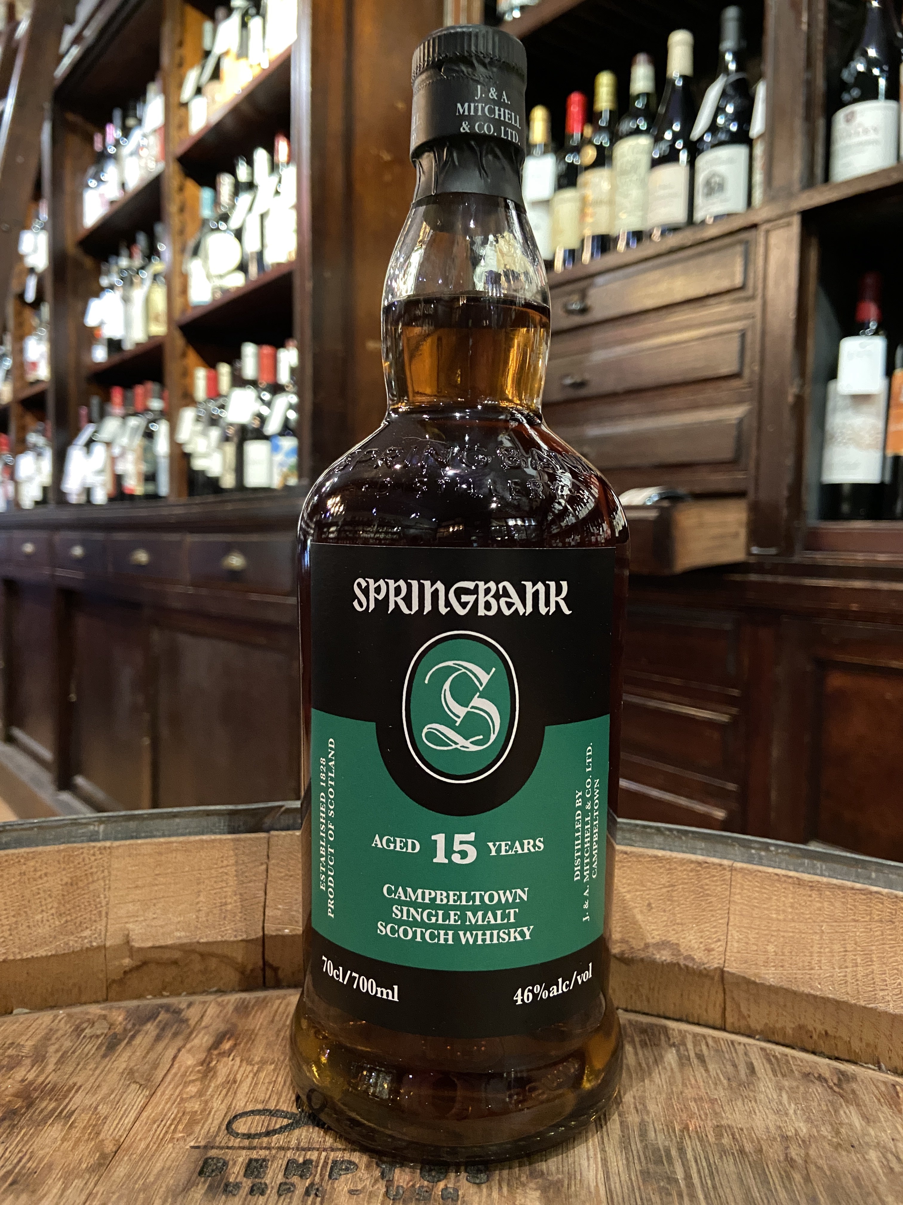 Springbank 15 Year Old Single Malt Scotch Whisky