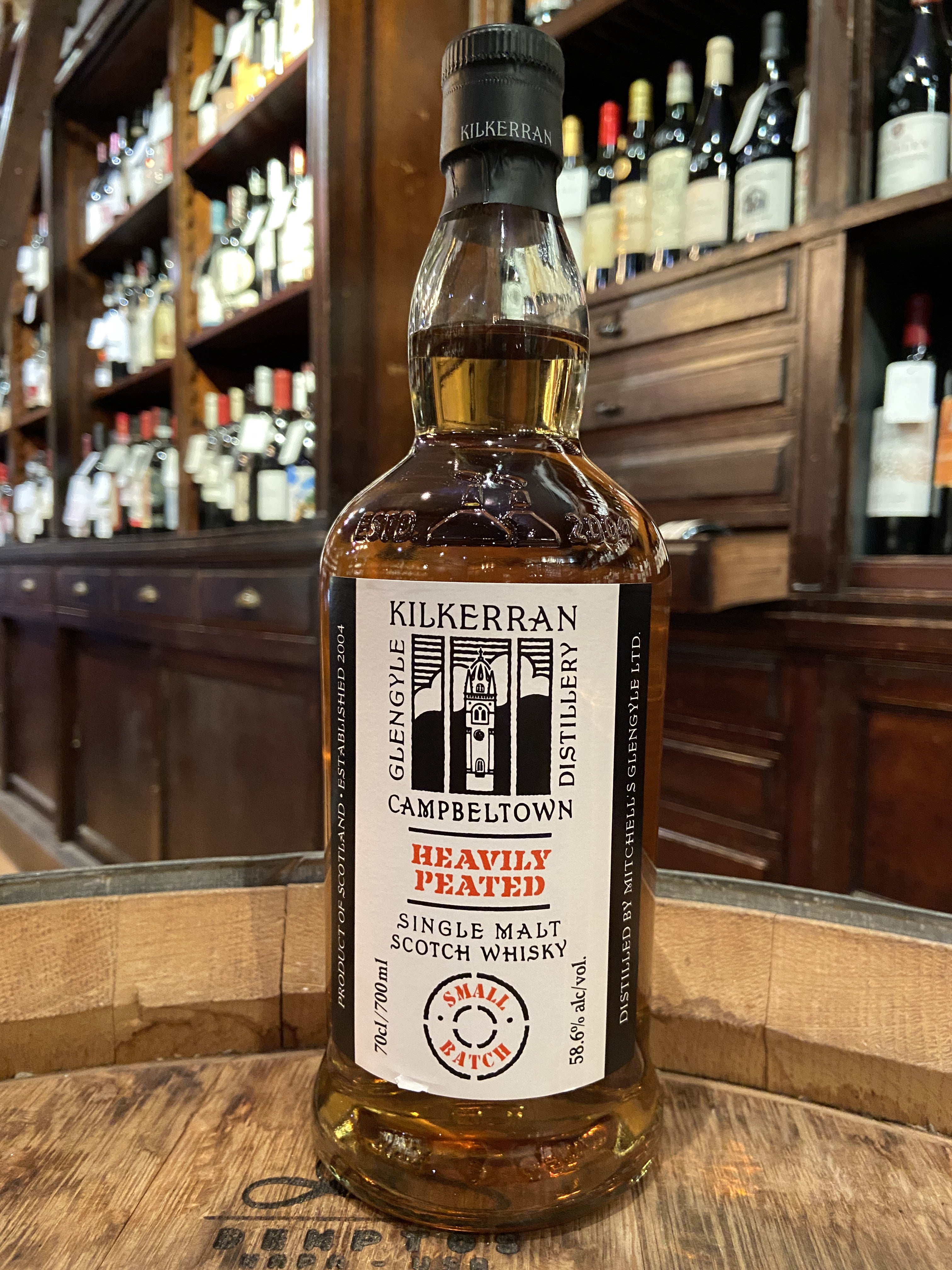 Glengyle Distillery Kilkerran Heavily Peated Single Malt Scotch Whisky (Batch 13)