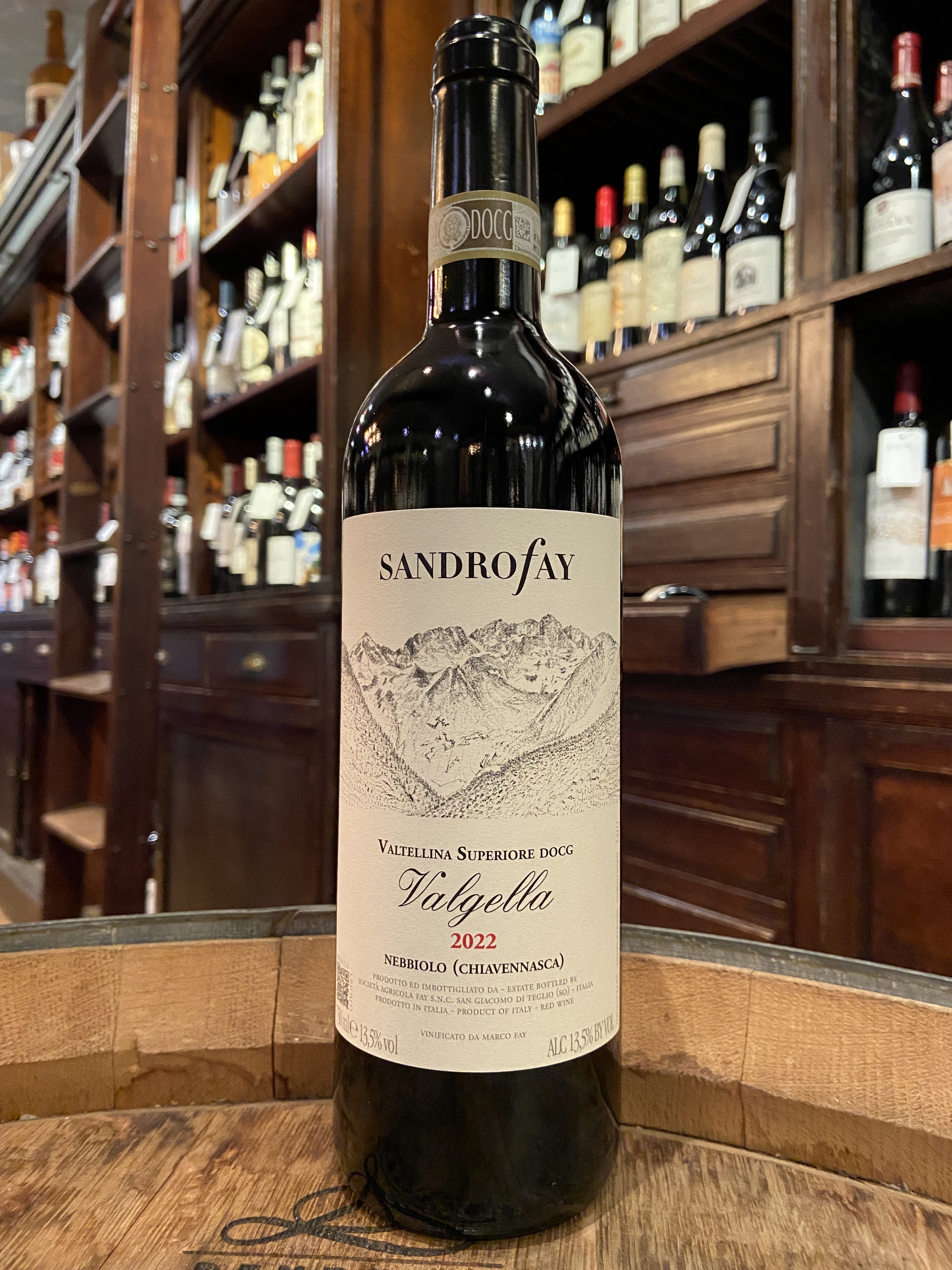 2022 Sandro Fay Valtellina Superiore Valgella