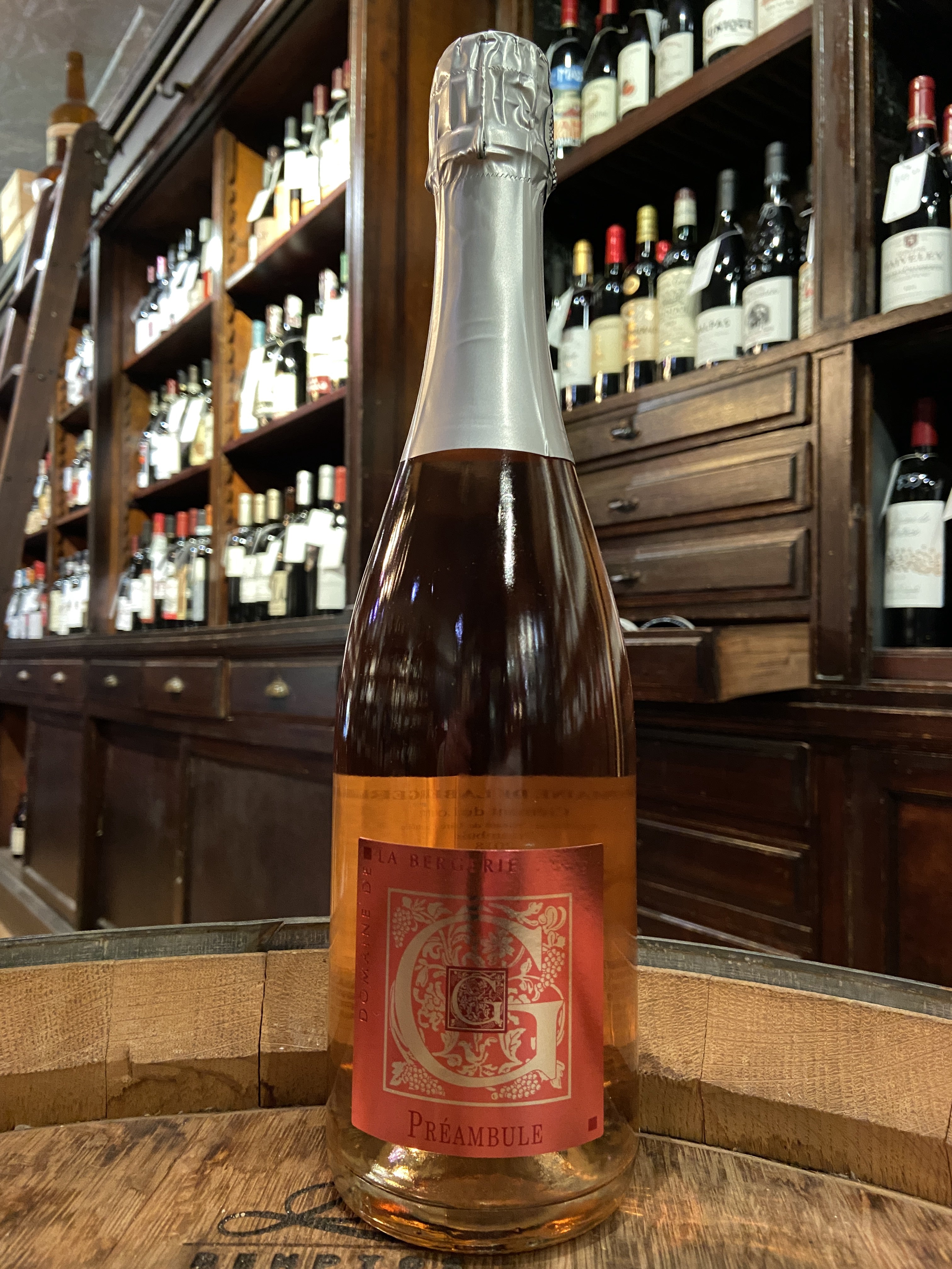 2018 Domaine de la Bergerie Cremant de Loire Preambule Rose