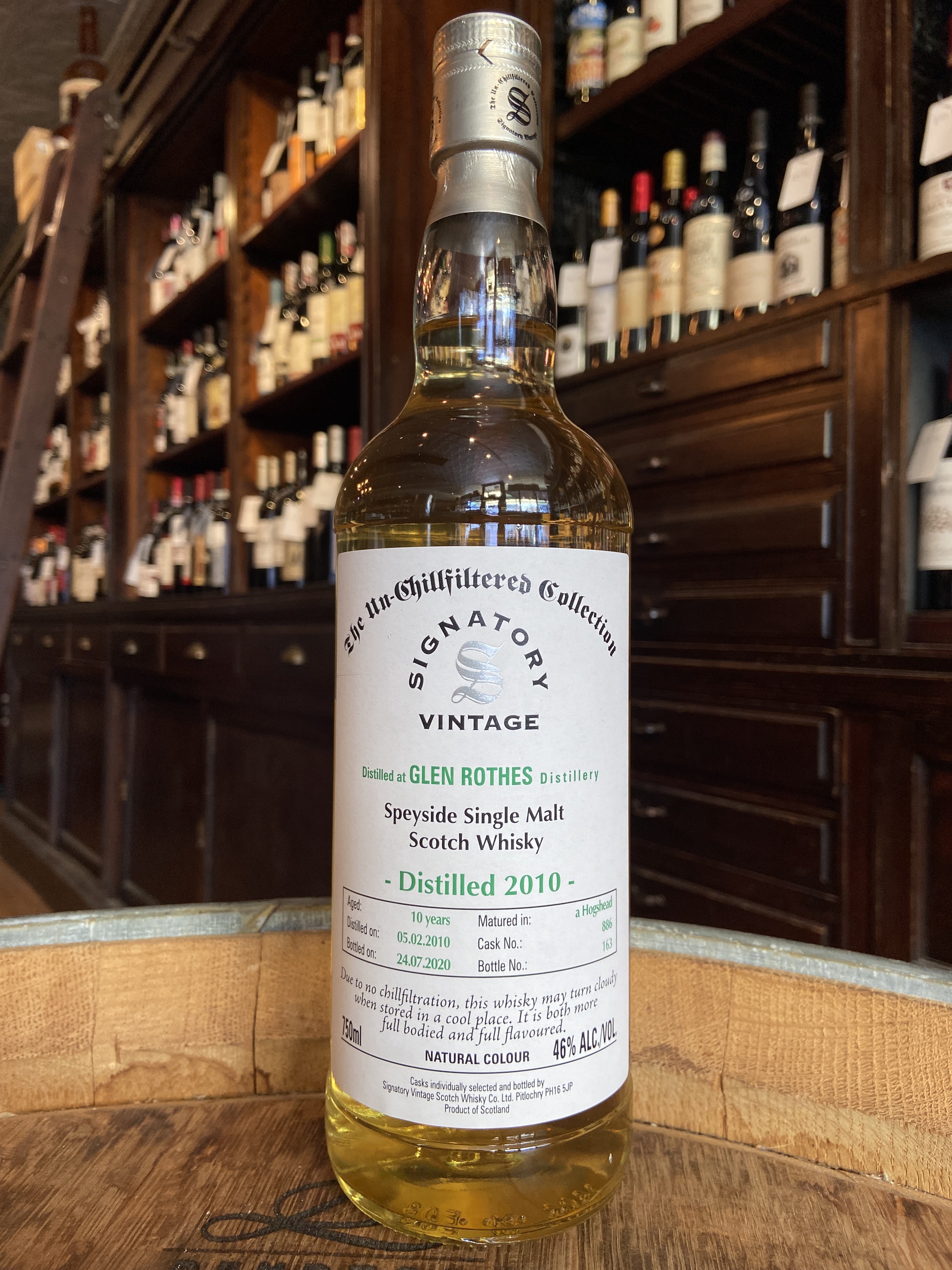 Signatory Glen Rothes 10 Year (2010) Speyside Single Malt