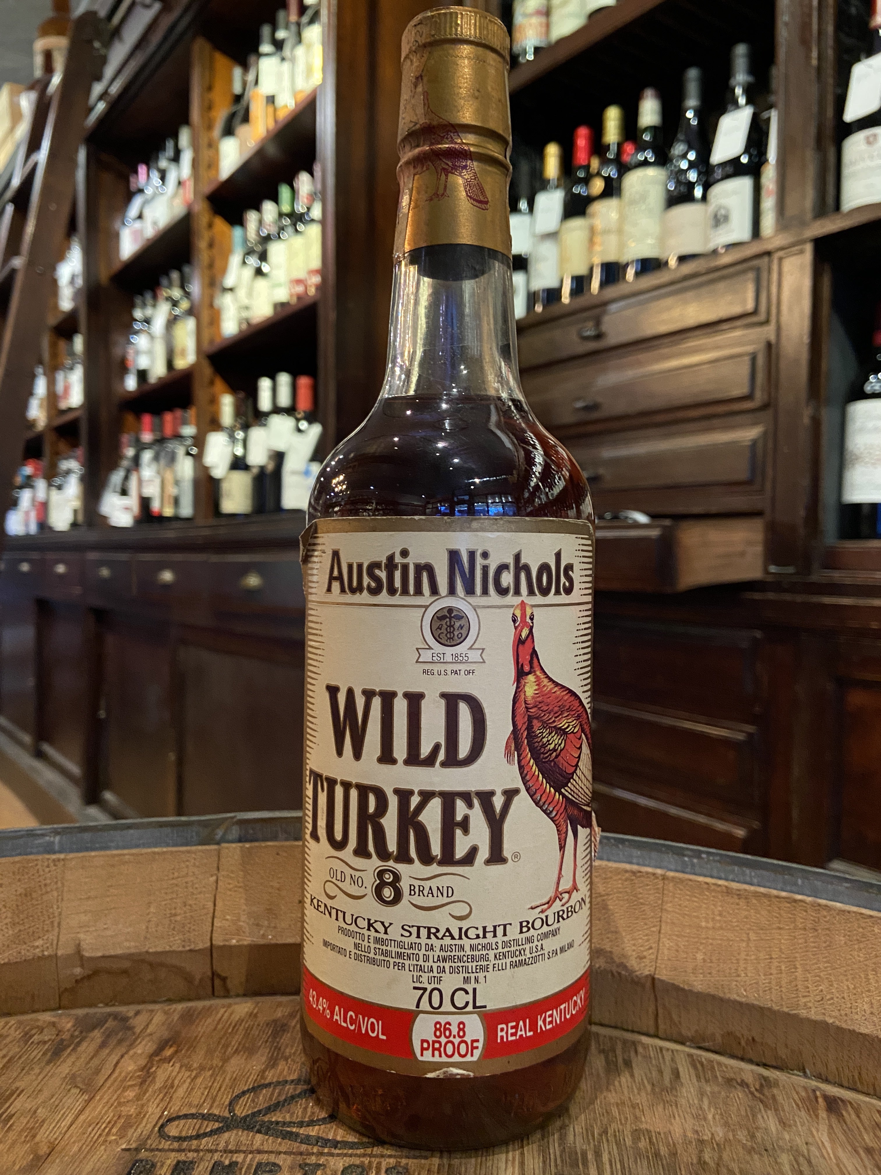 Wild Turkey Old No. 8 86.8 Proof (70cl)