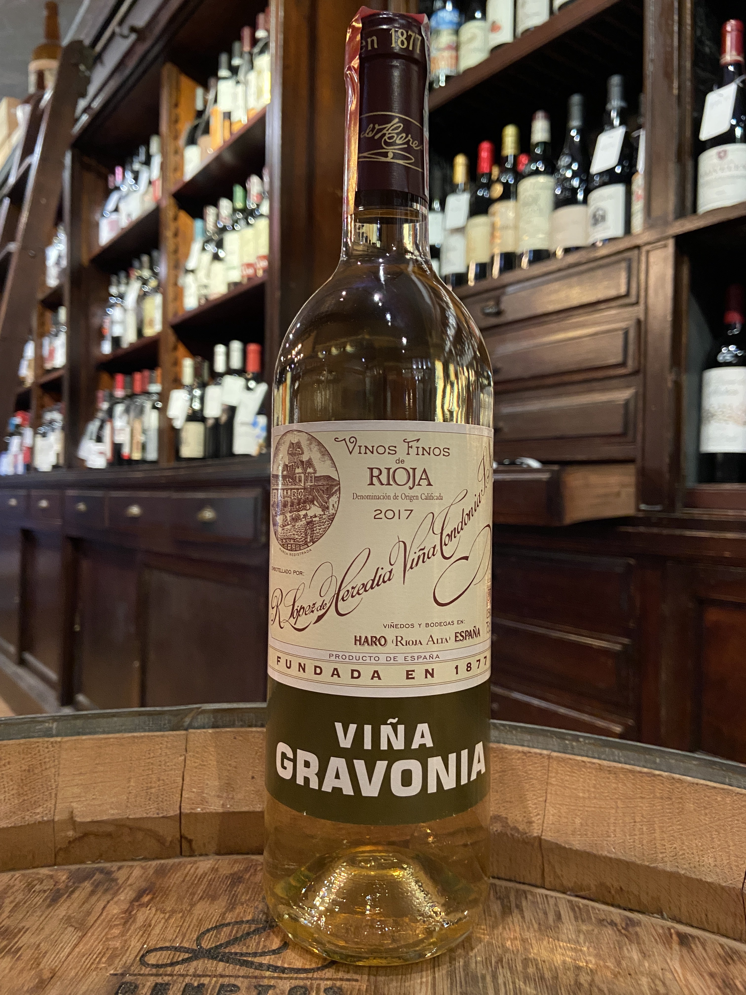 2017 López de Heredia Viña Gravonia Blanco