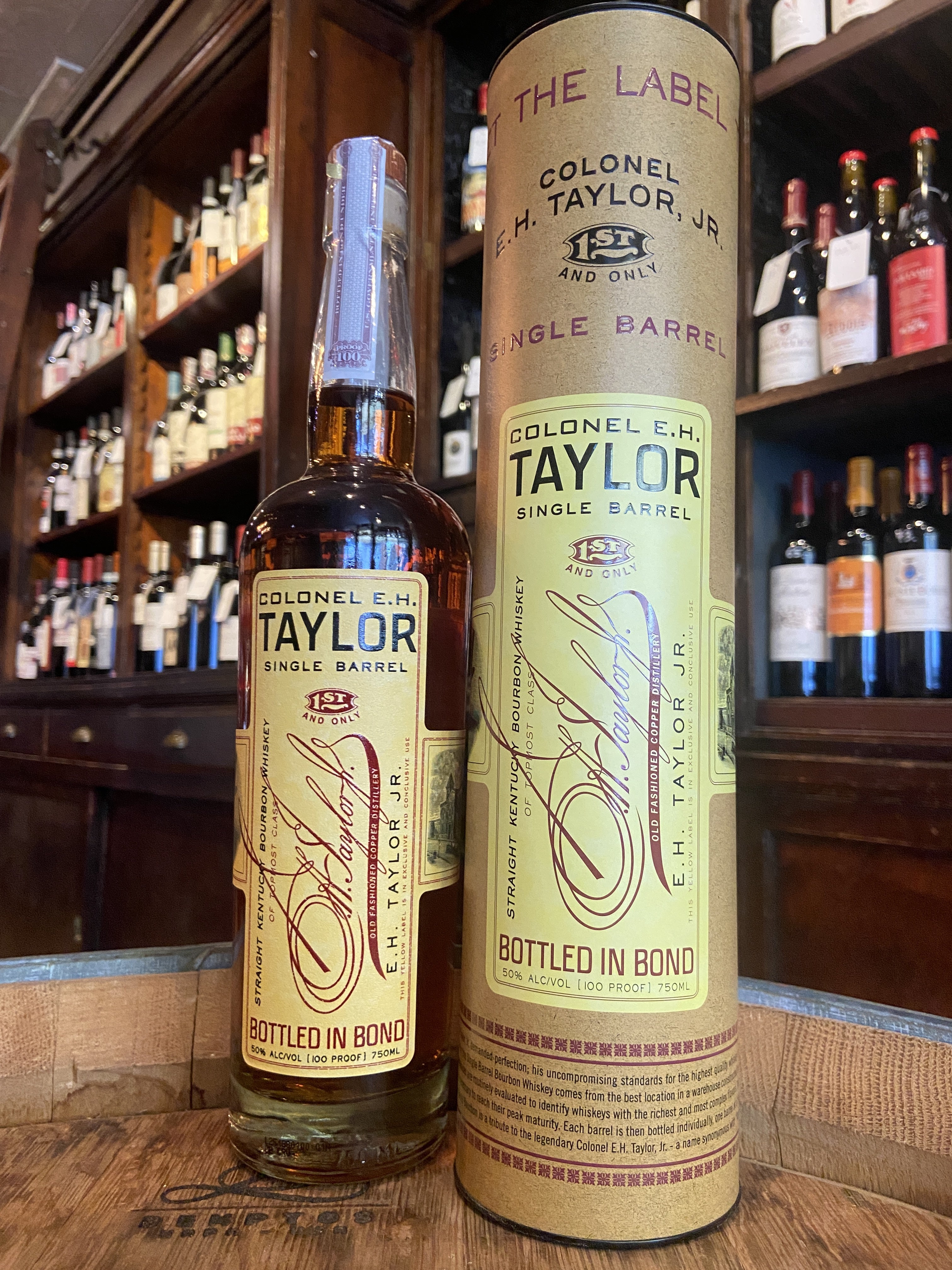 Colonel E.H. Taylor Single Barrel Straight Kentucky Bourbon Whiskey