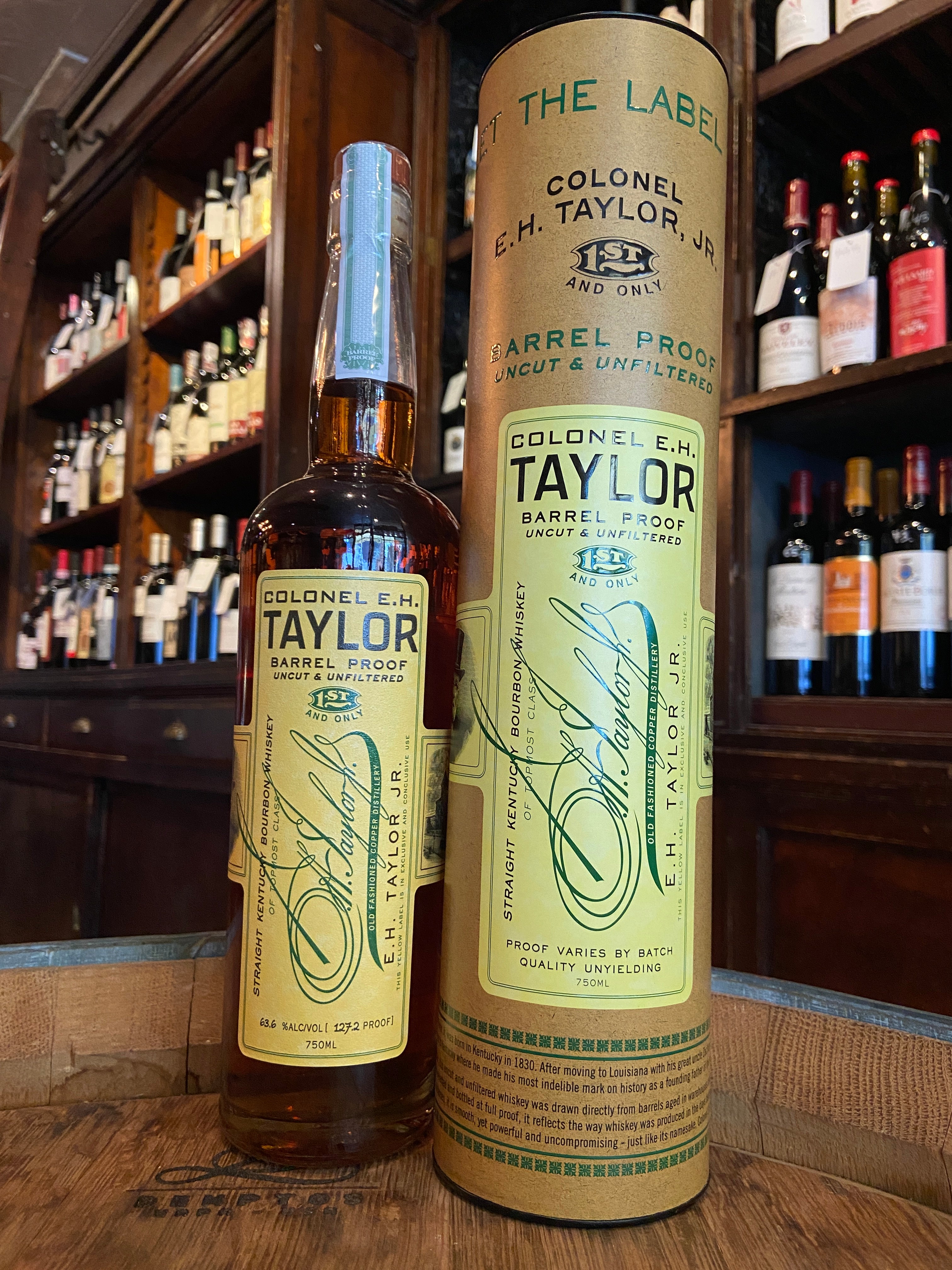 Colonel EH Taylor Barrel Proof Bourbon
