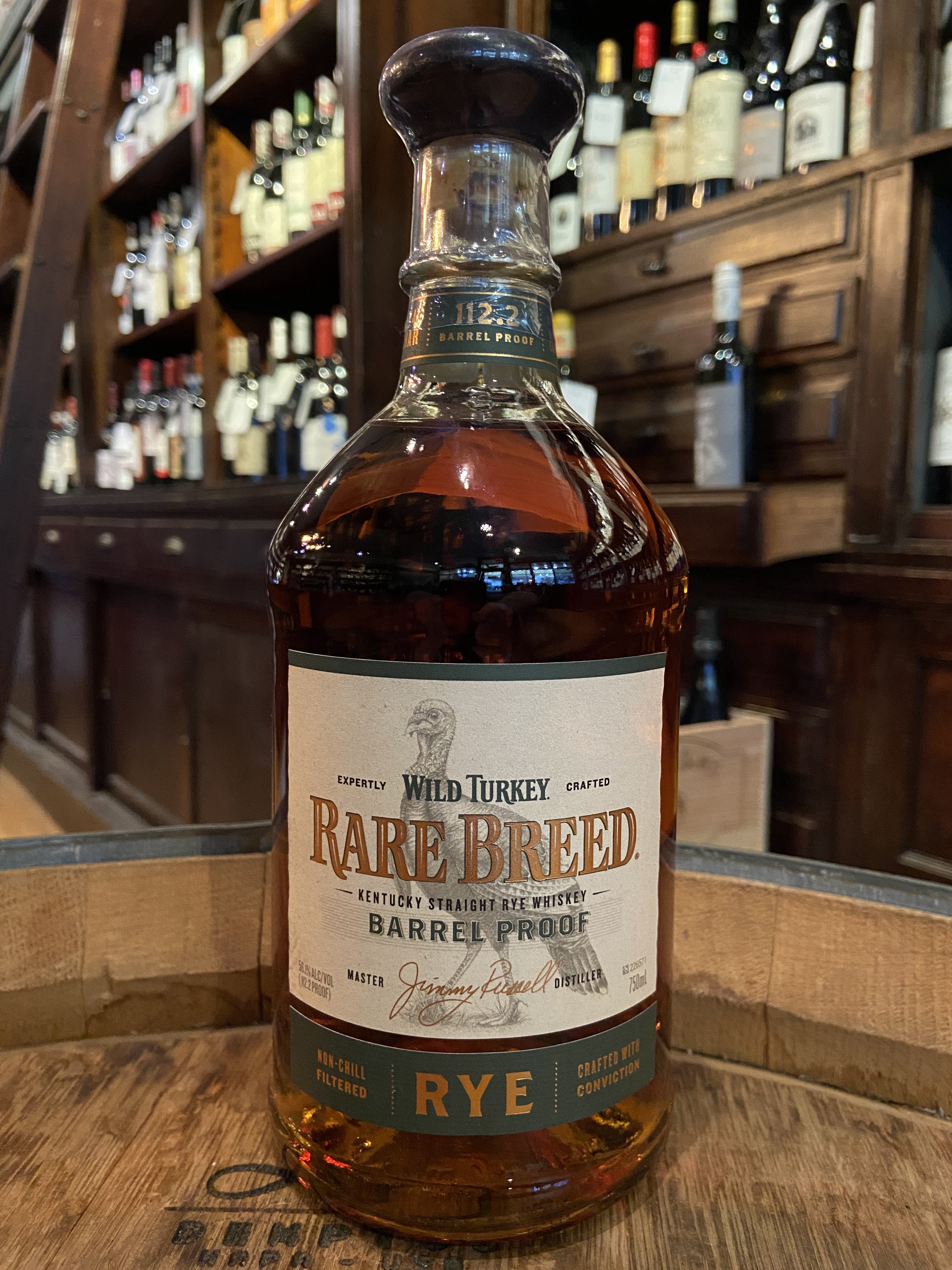 Wild Turkey Rare Breed Rye Barrel Proof 112.2