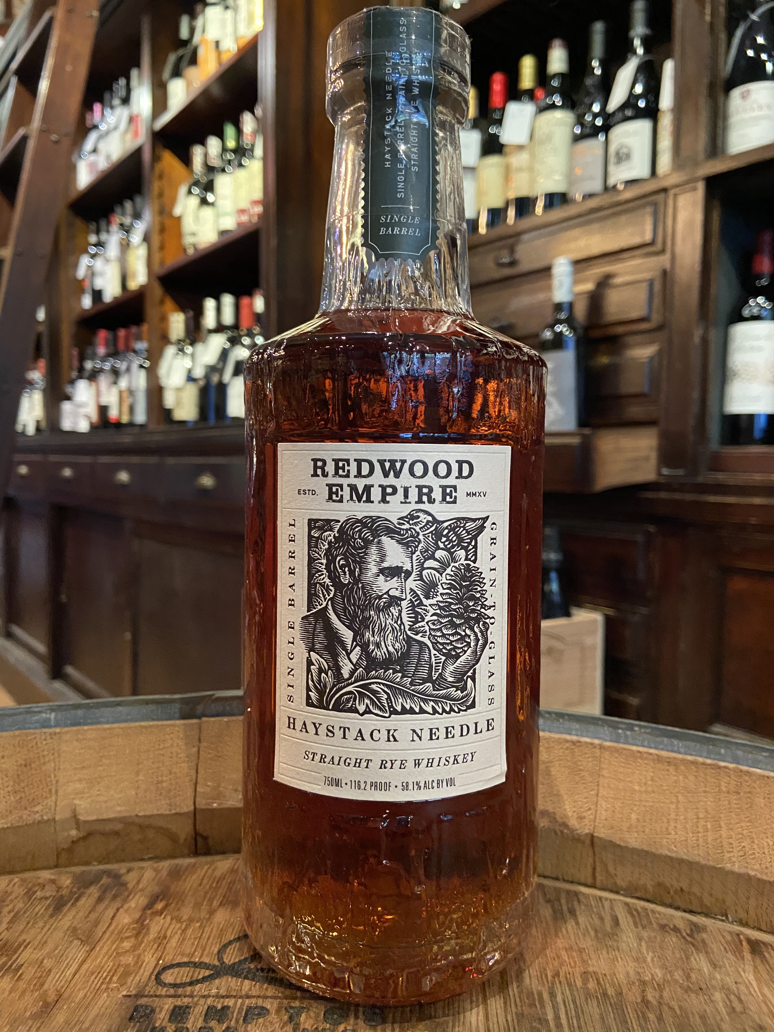 Redwood Empire Haystack Needle Rye Single Barrel
