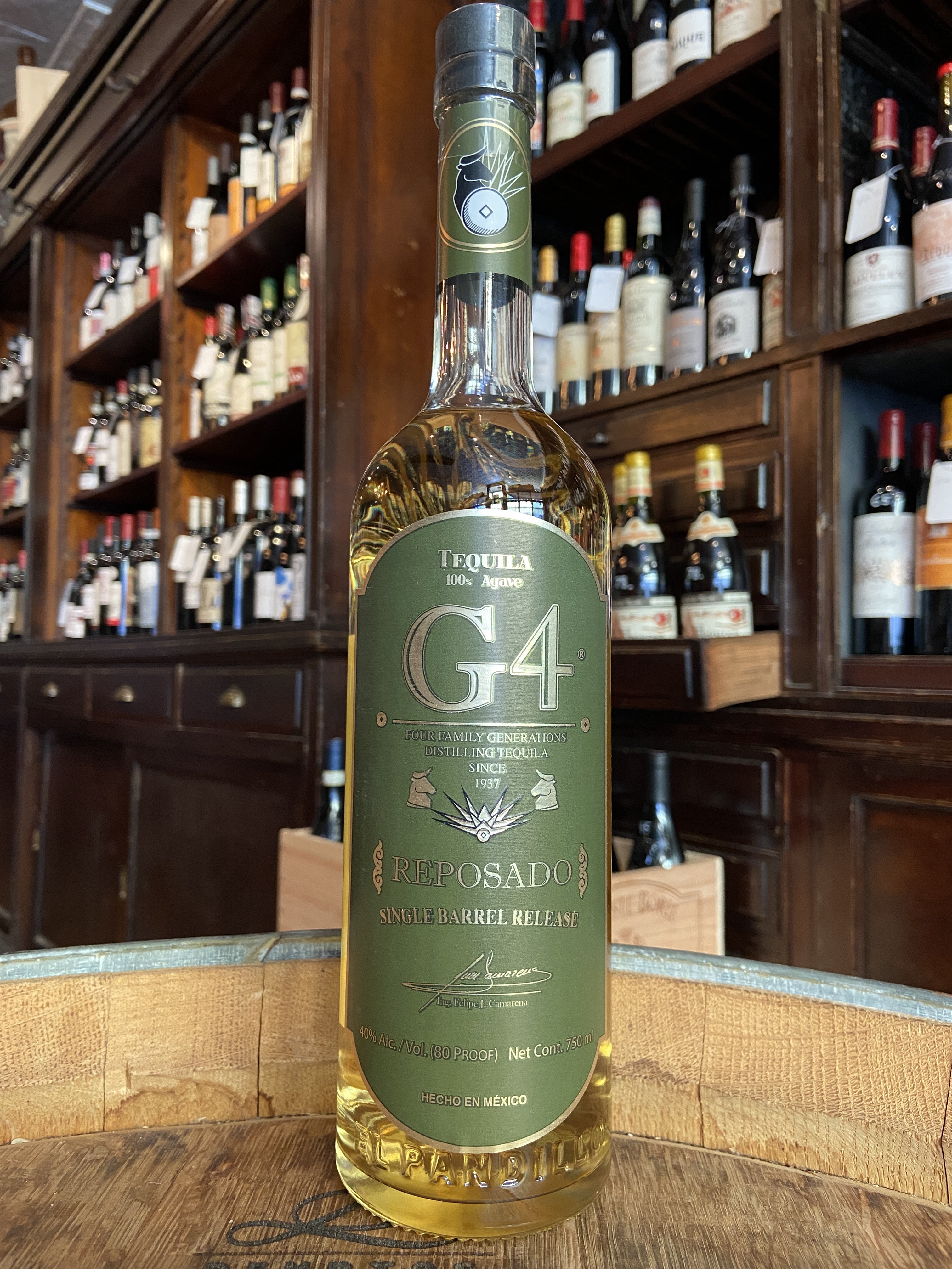 G4 Reposado Single Barrel Tequila Lot 10