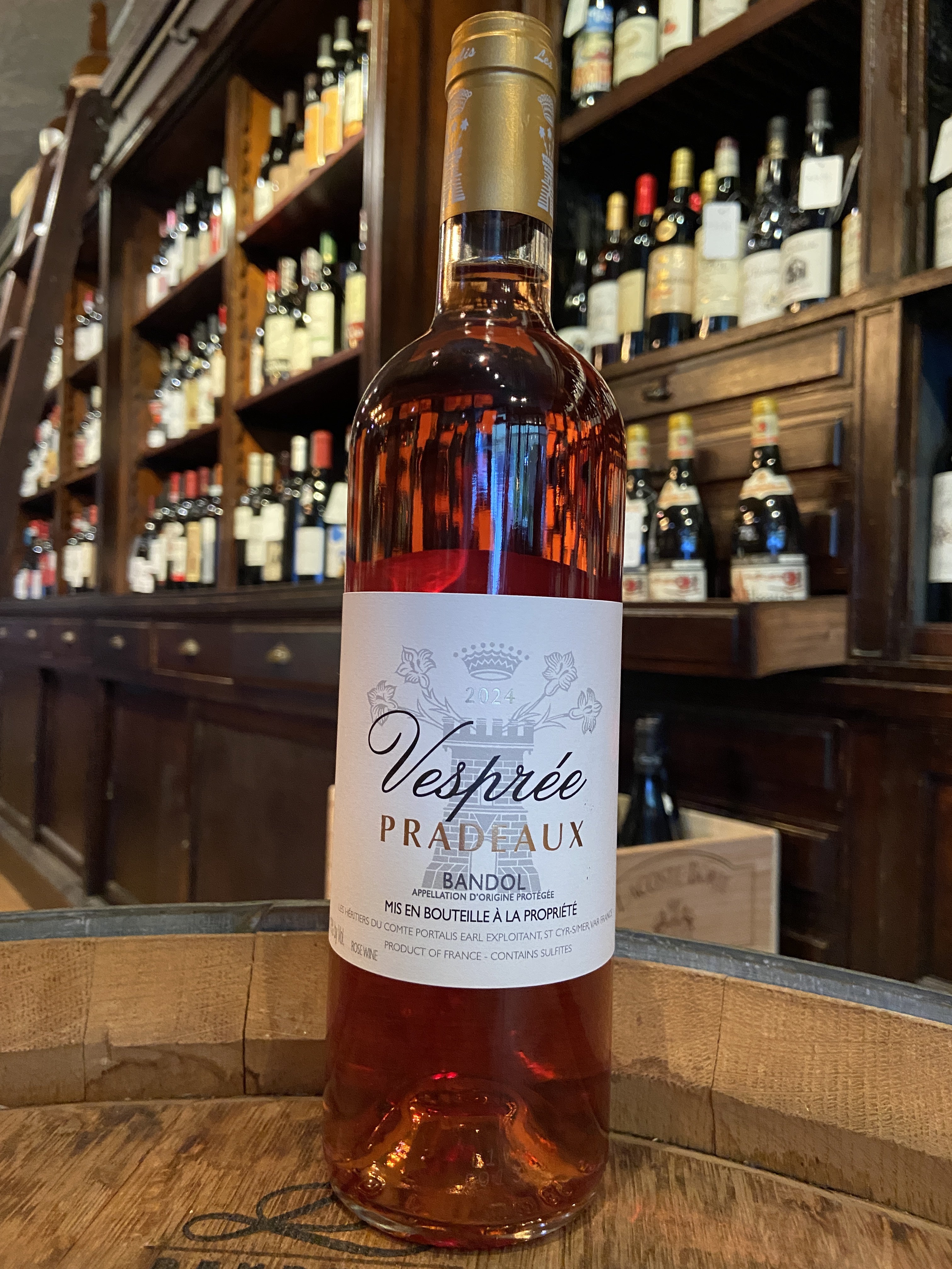 2024 Chateau Pradeaux 'Vespree' Bandol Rose