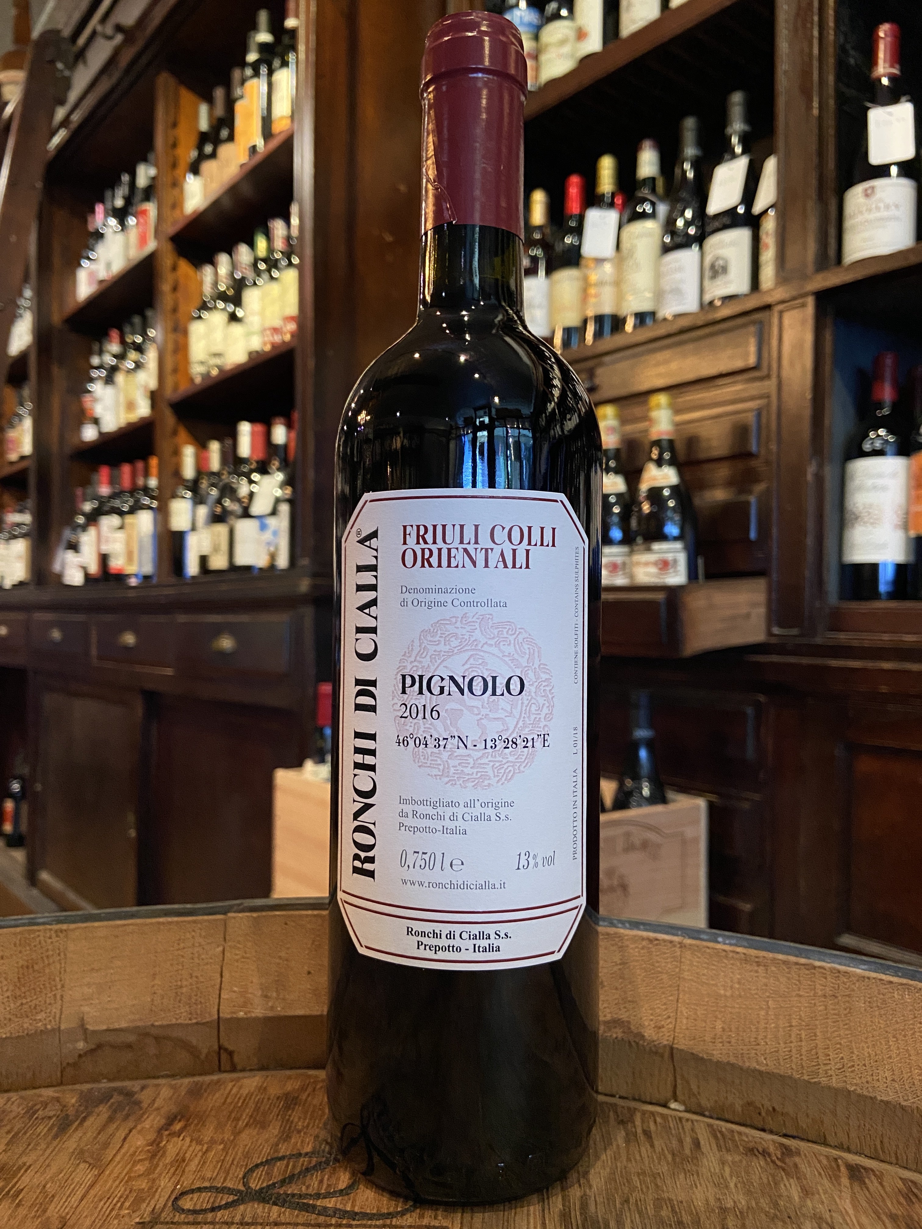 2016 Ronchi di Cialla Pignolo