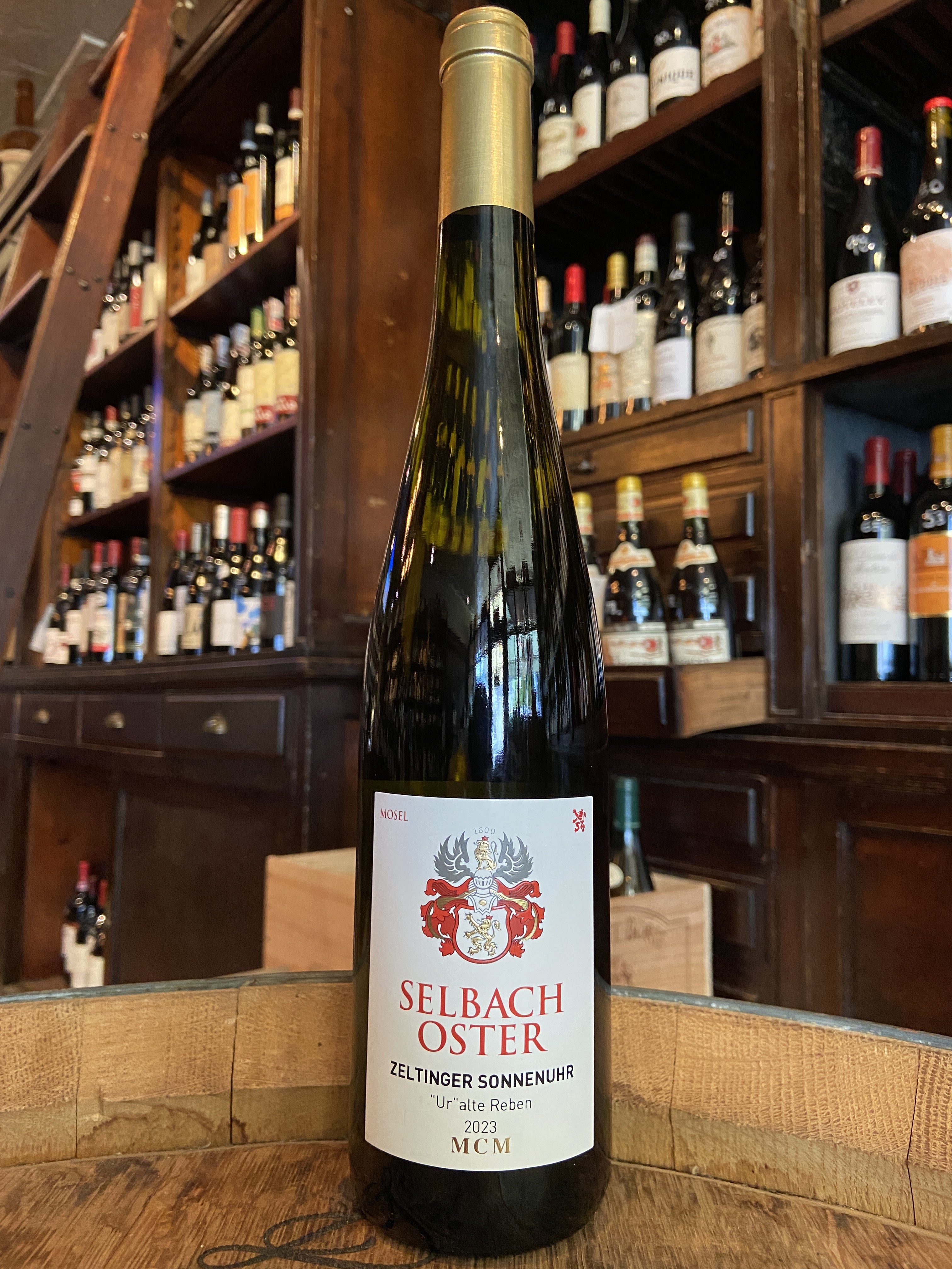2023 Selbach-Oster Riesling Feinherb Zeltinger Sonnenuhr Ur Alte Reben Spatlese