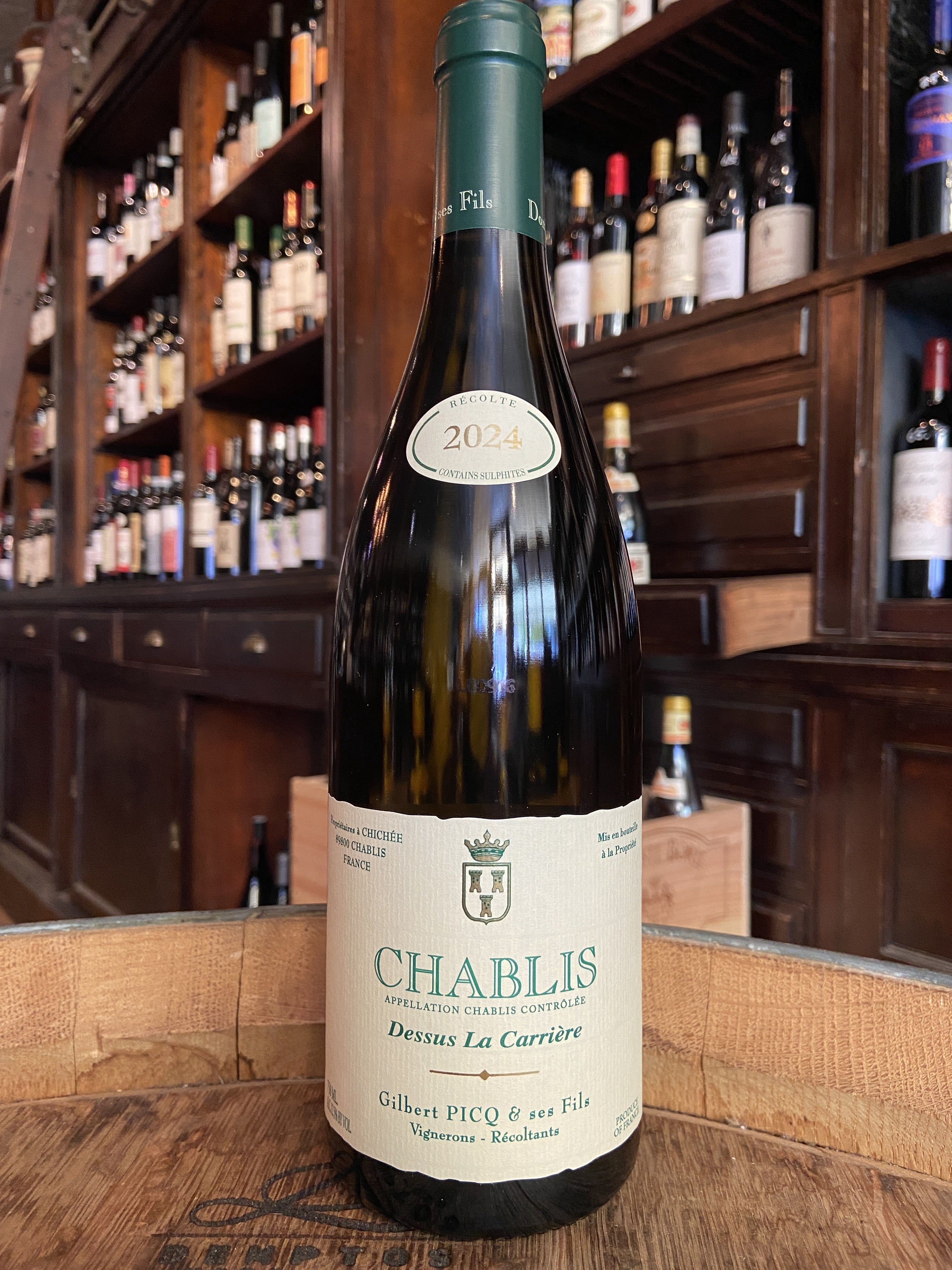2024 Gilbert Picq Chablis Dessus La Carriere