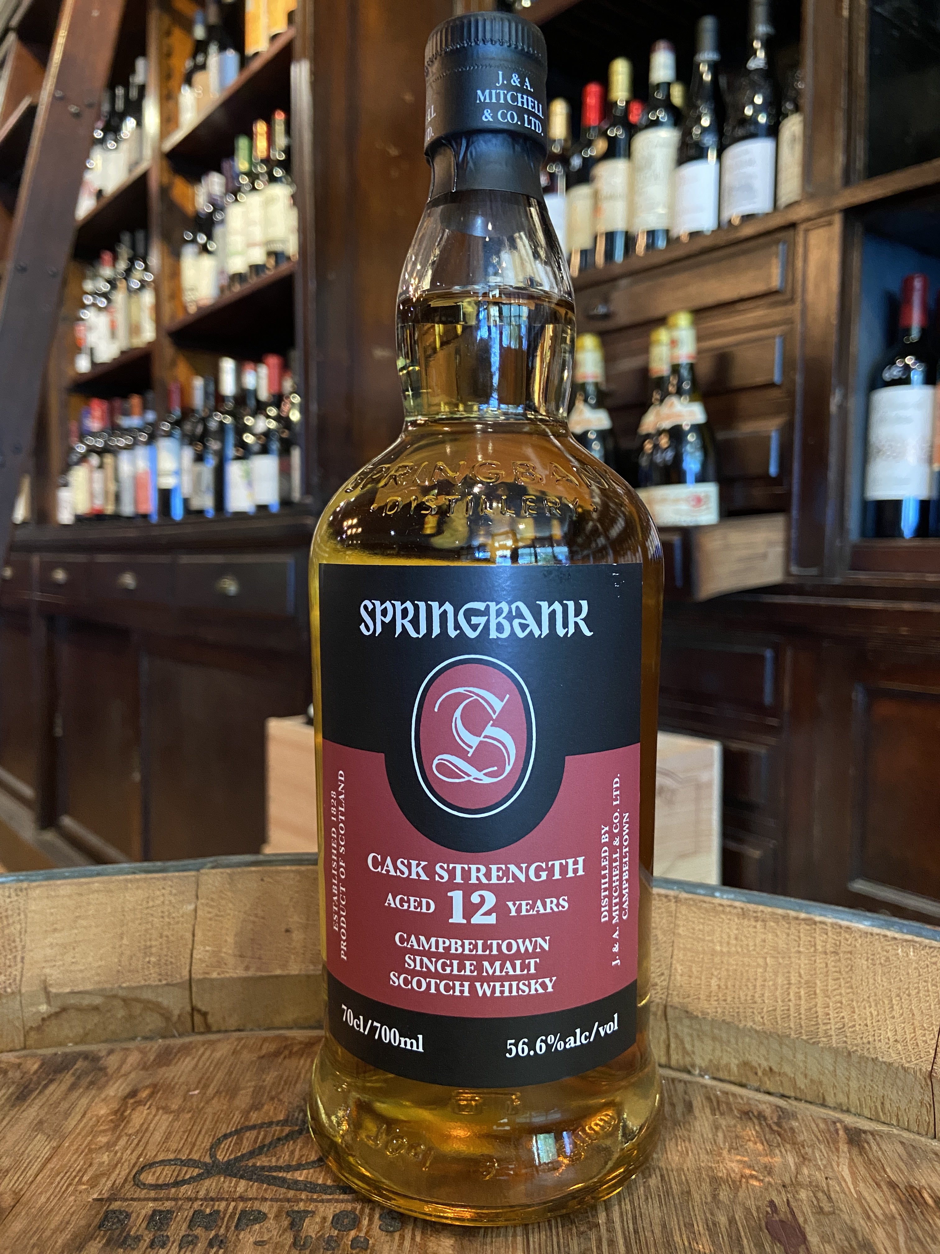 Springbank 12 Year Old Cask Strength Single Malt Scotch Whisky