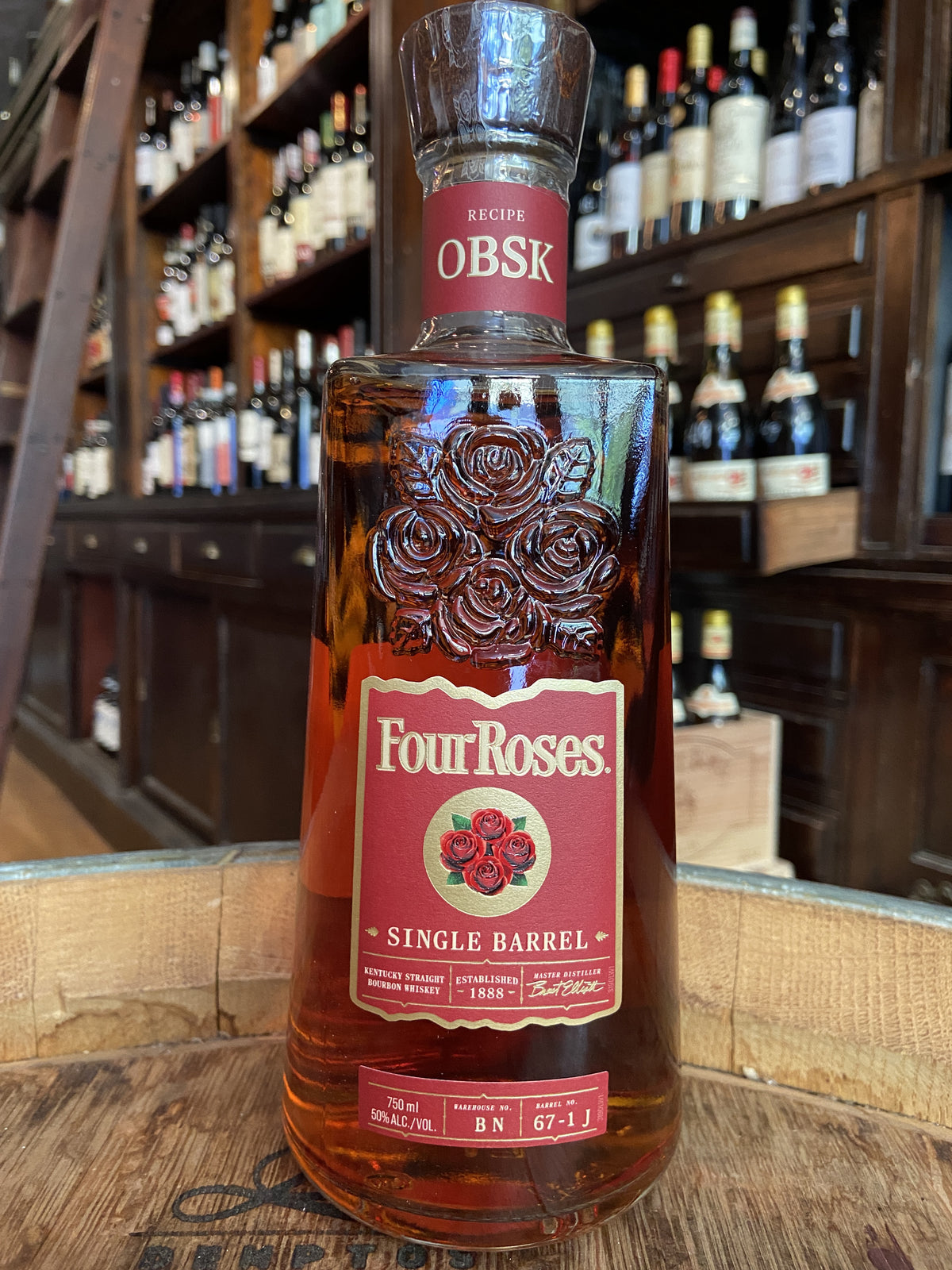 Four Roses OBSK Single Barrel Kentucky Straight Bourbon Whiskey