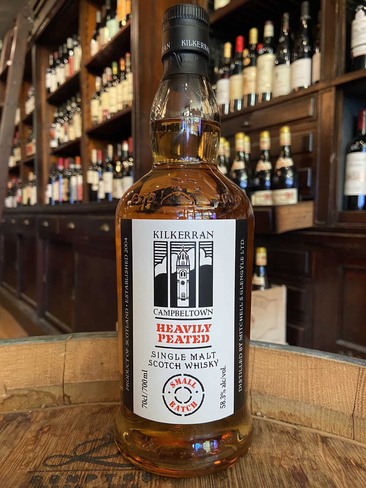 Glengyle Distillery Kilkerran Heavily Peated Single Malt Scotch Whisky (Batch 14)