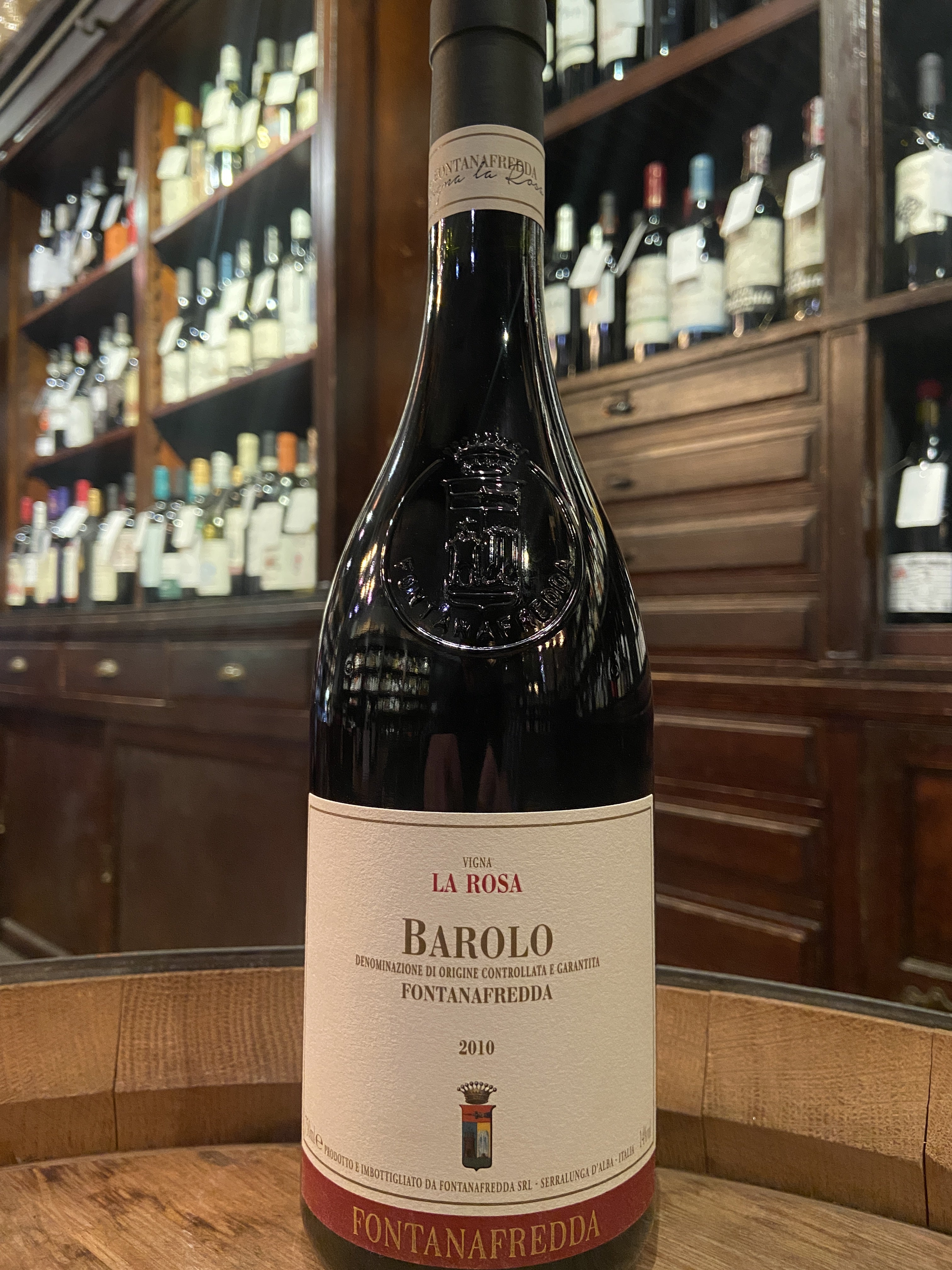 2010 Fontanafredda Barolo la Rosa