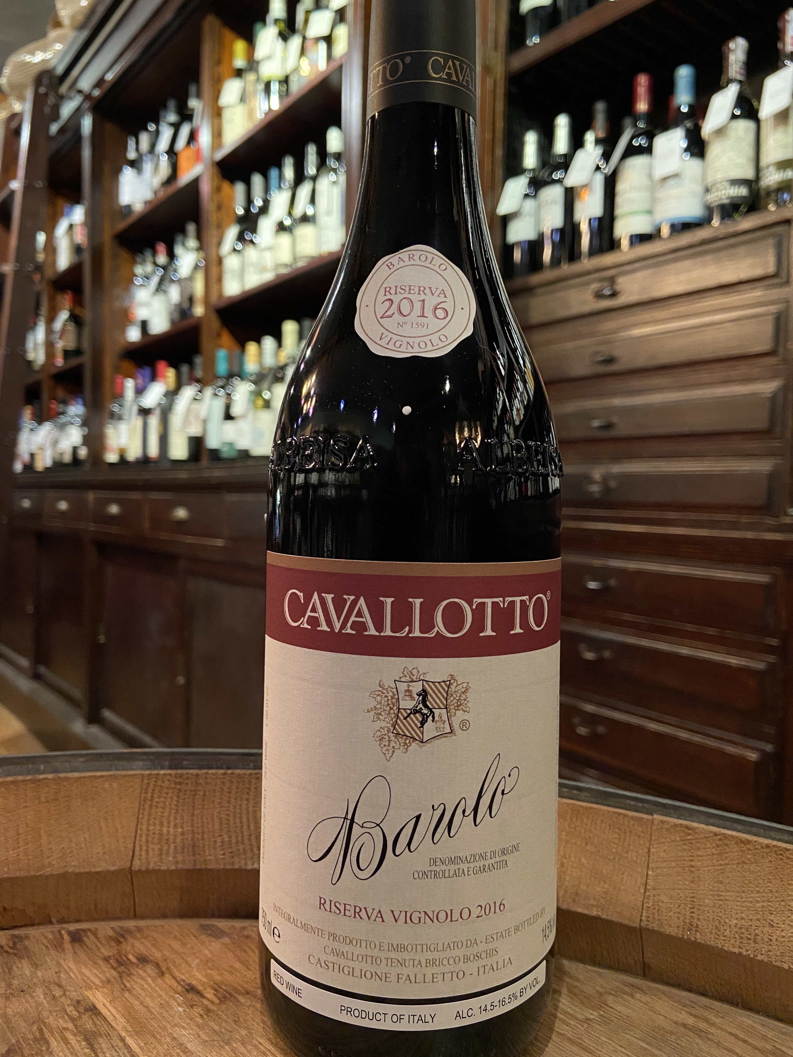 2016 Cavallotto Barolo Riserva Vignolo