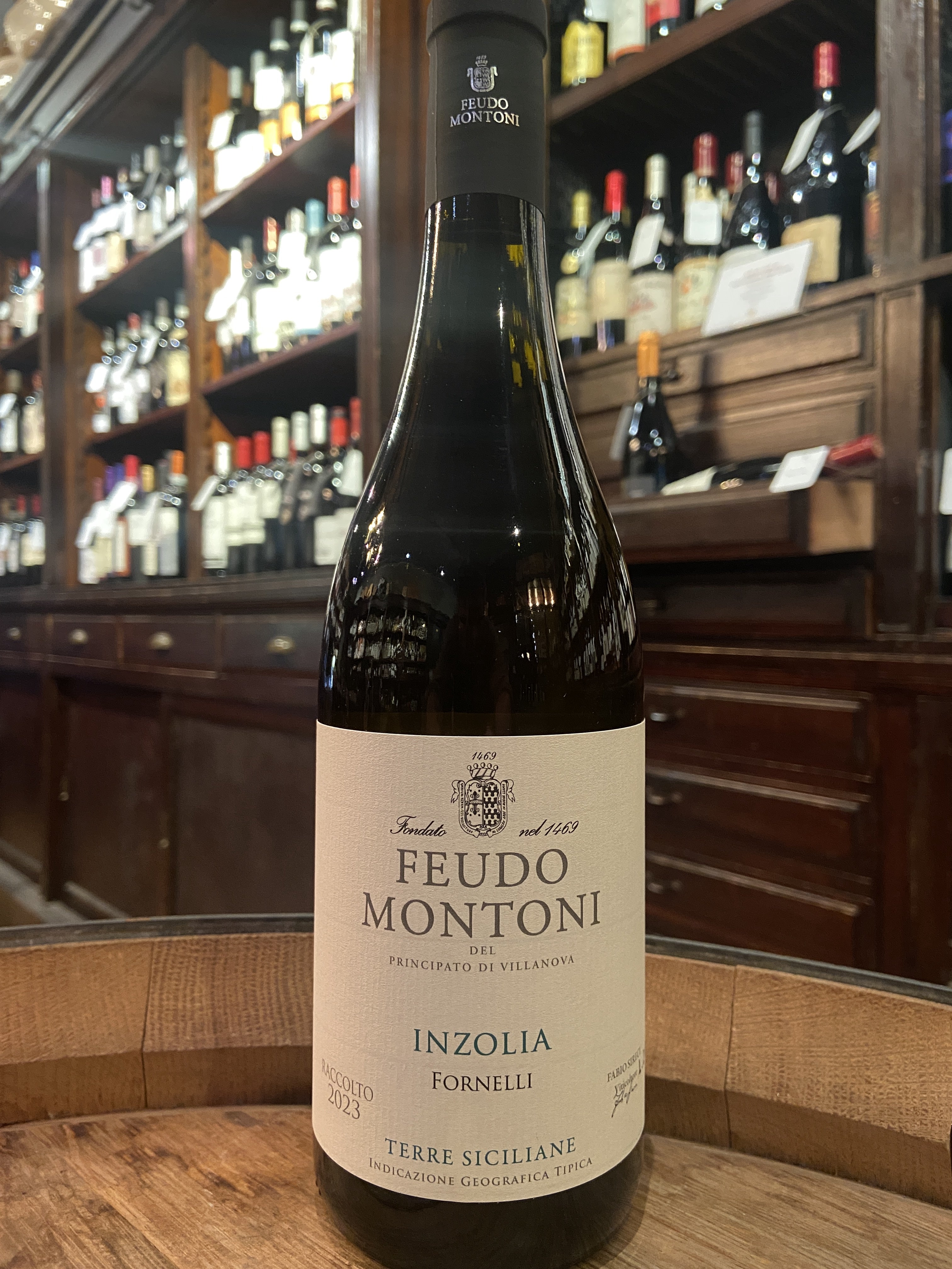 2023 Feudo Montoni Sicilia Inzolia Dei Fornelli
