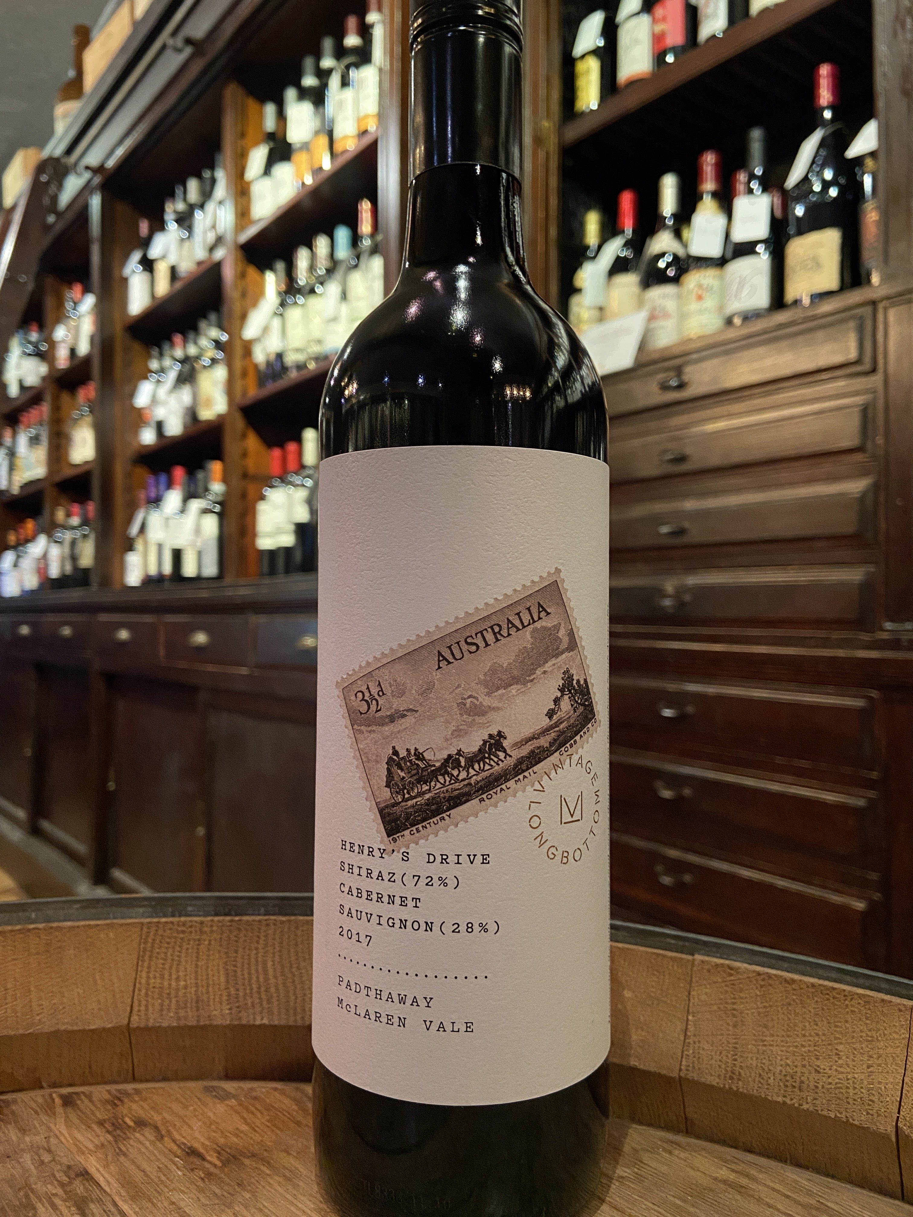 2017 Vintage Longbottom Henry's Drive Shiraz-Cabernet Sauvignon