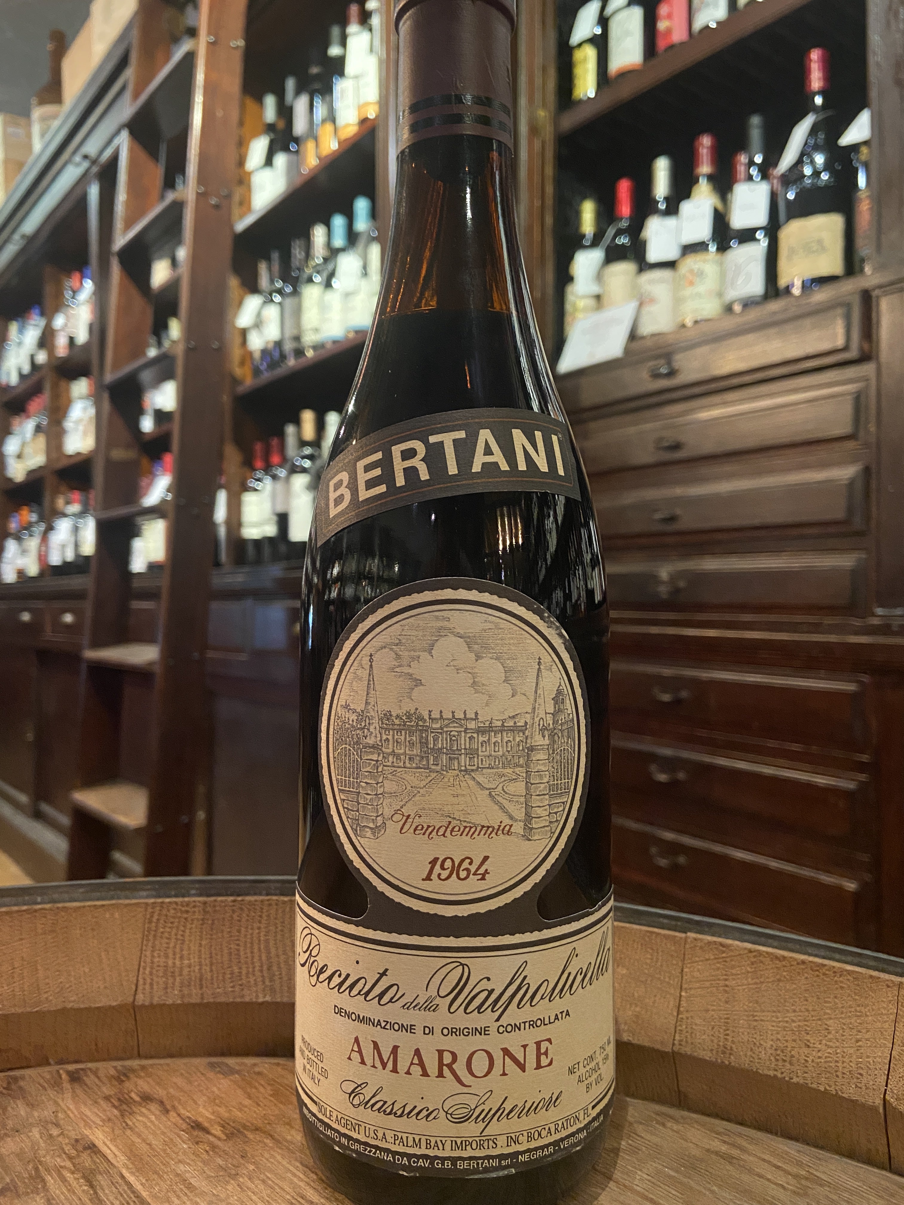 1964 Bertani Amarone della Valpolicella Classico