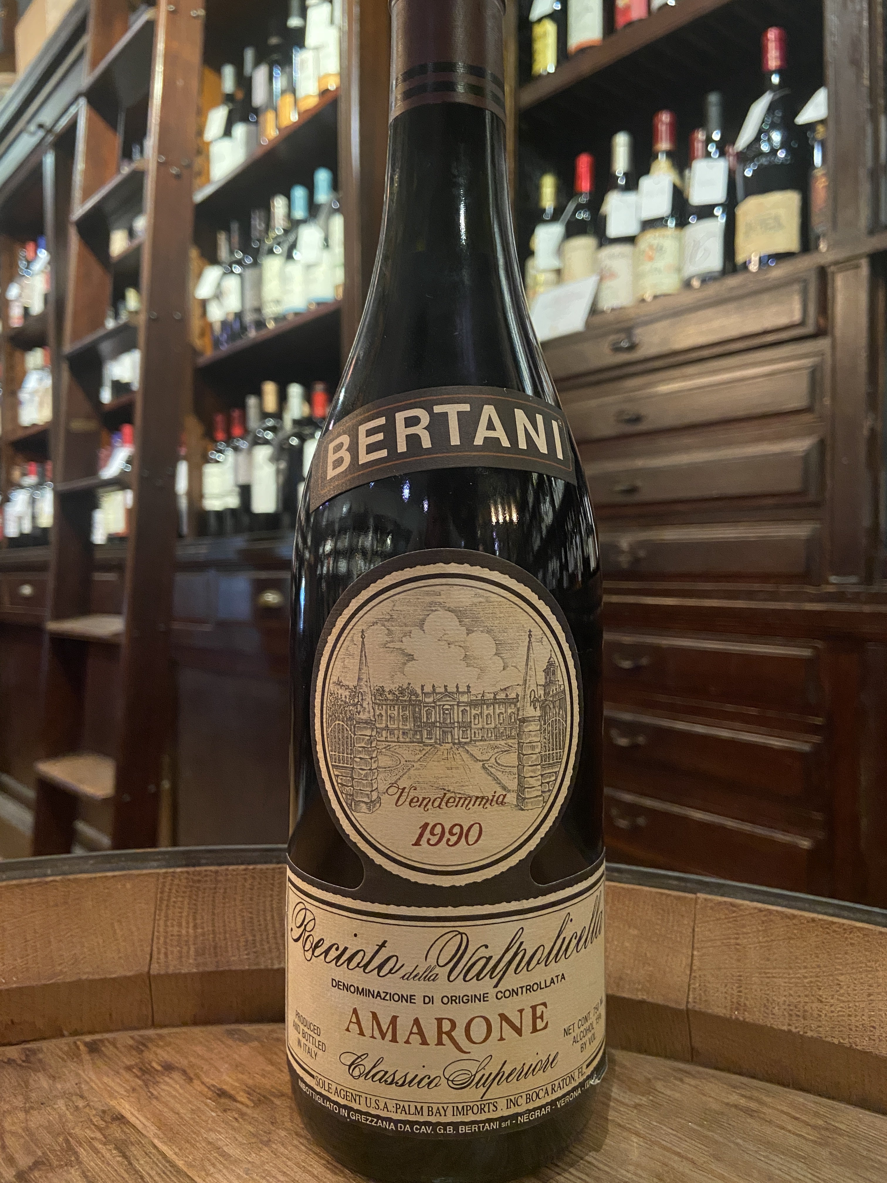 1990 Bertani Amarone della Valpolicella Classico