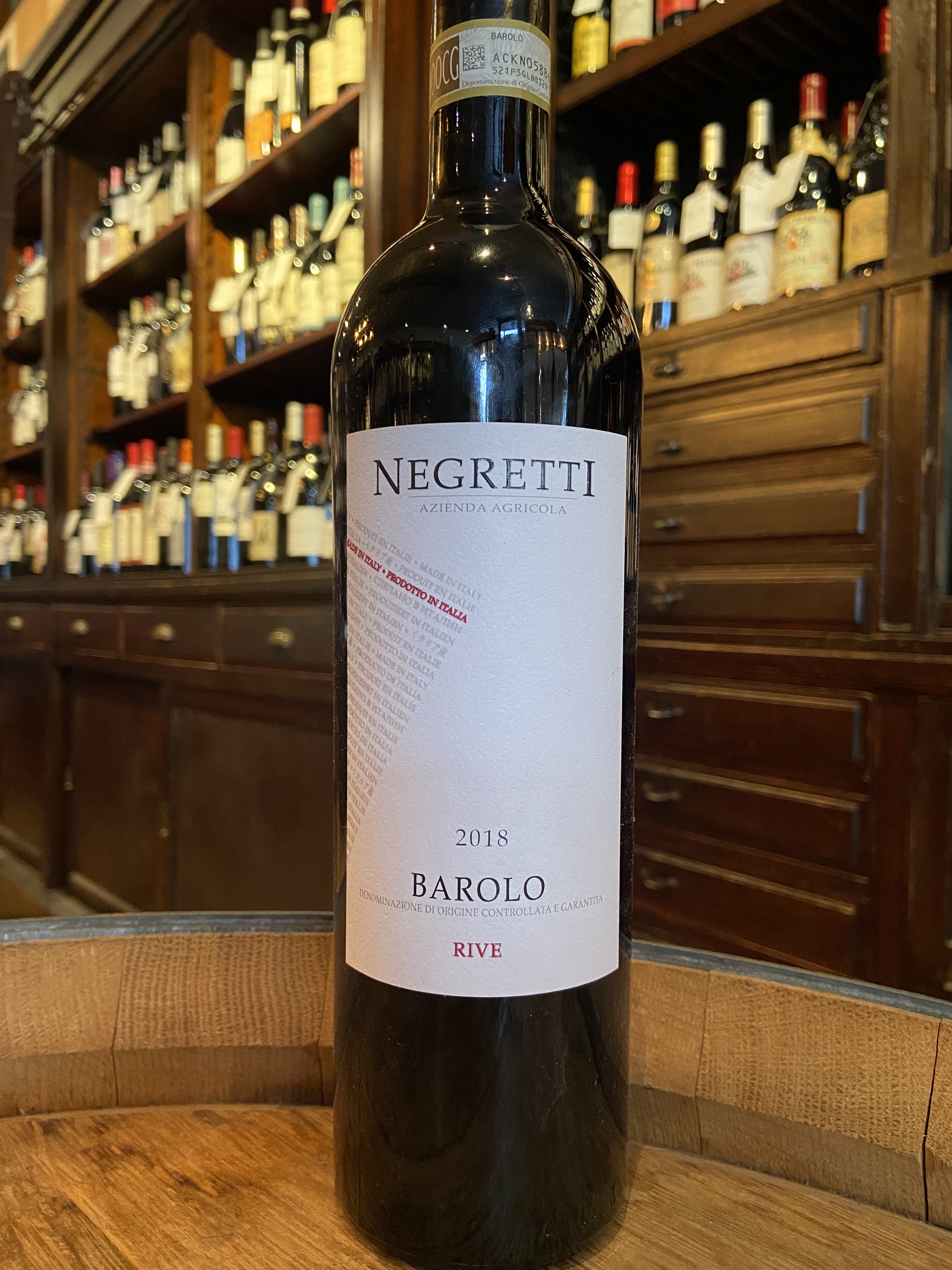 2018 Negretti Barolo Rive