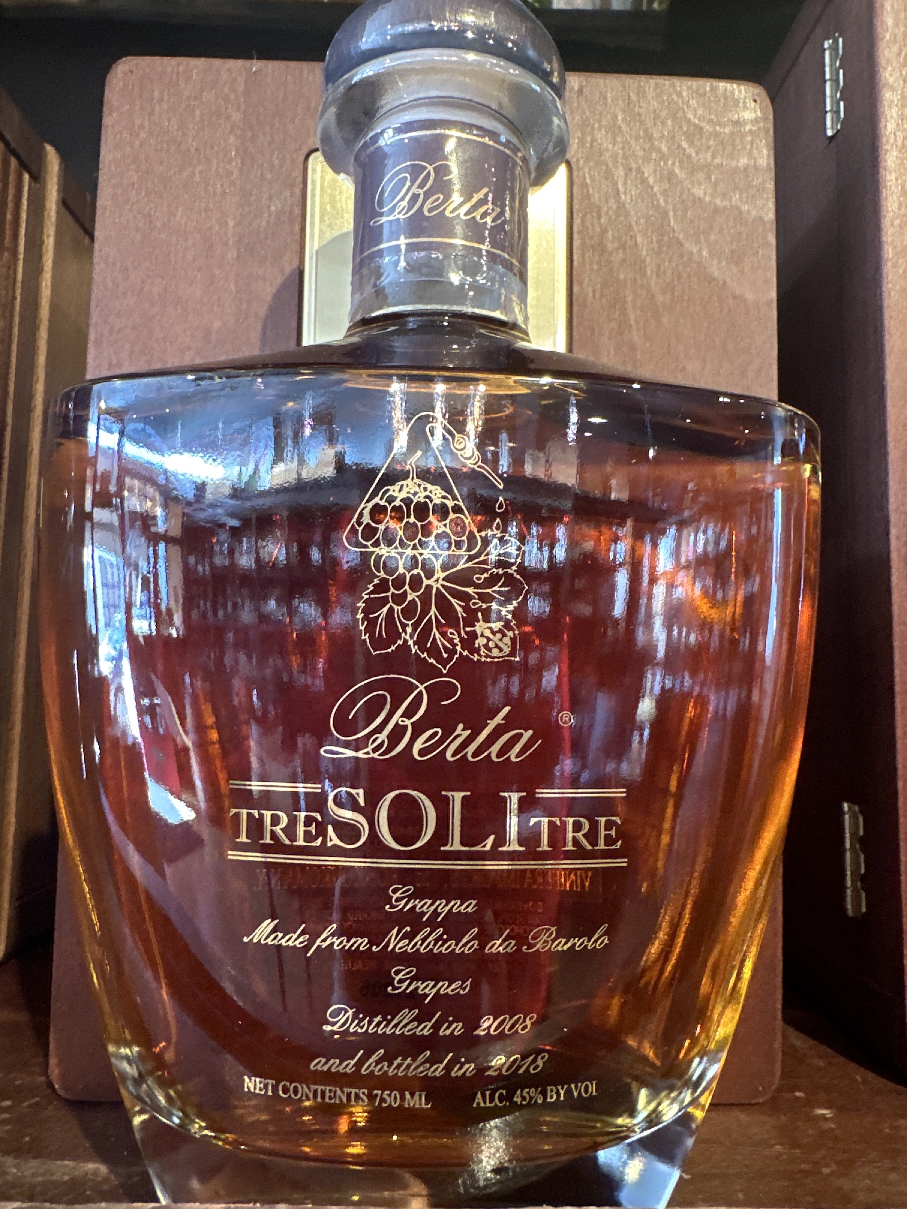 Berta Tre Soli Tre Grappa di Nebbiolo