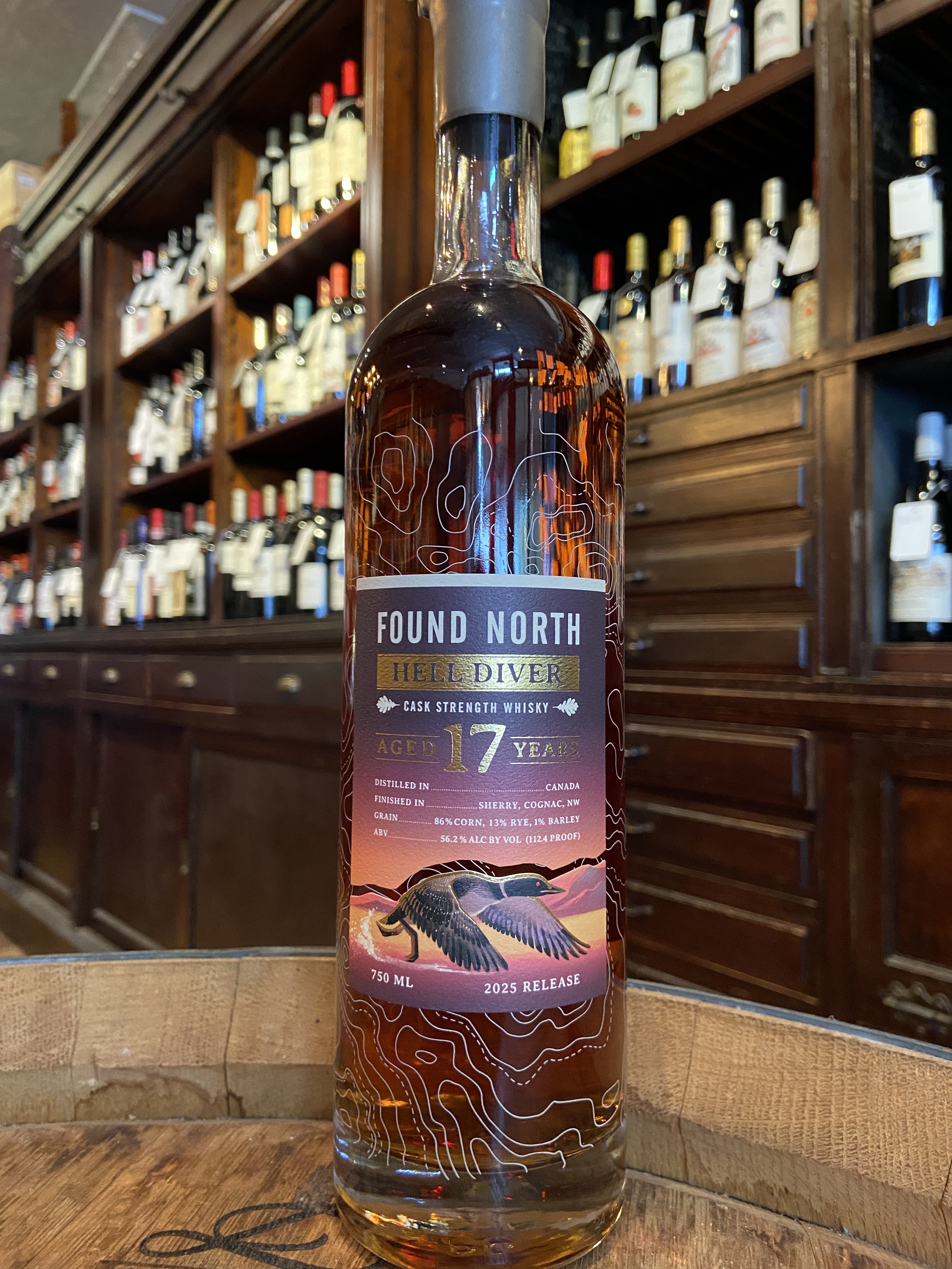 Found North 'Hell Diver' 17 Year Old Cask Strength Whisky