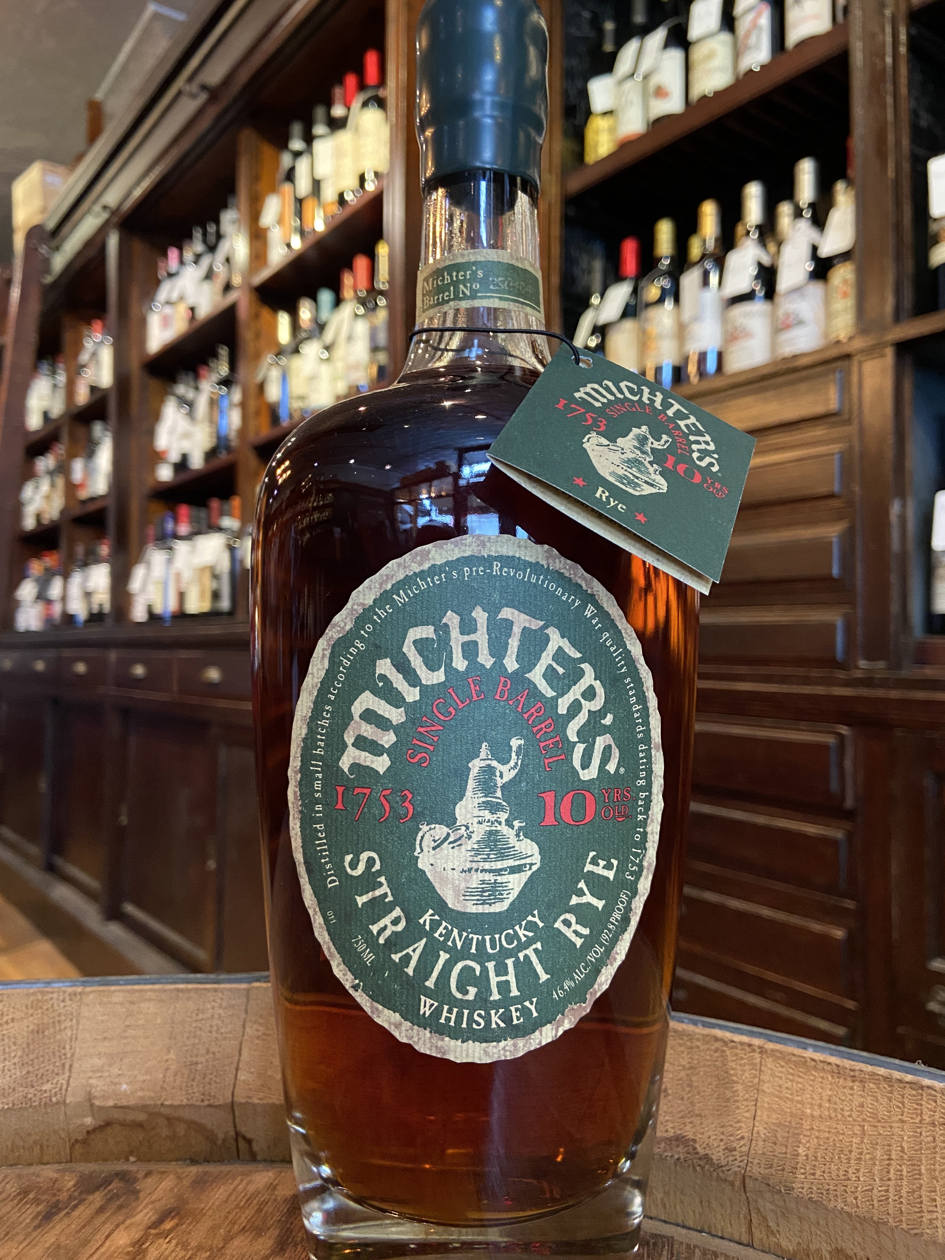Michter's 10 year Single Barrel Kentucky Straight Rye Whiskey  2025