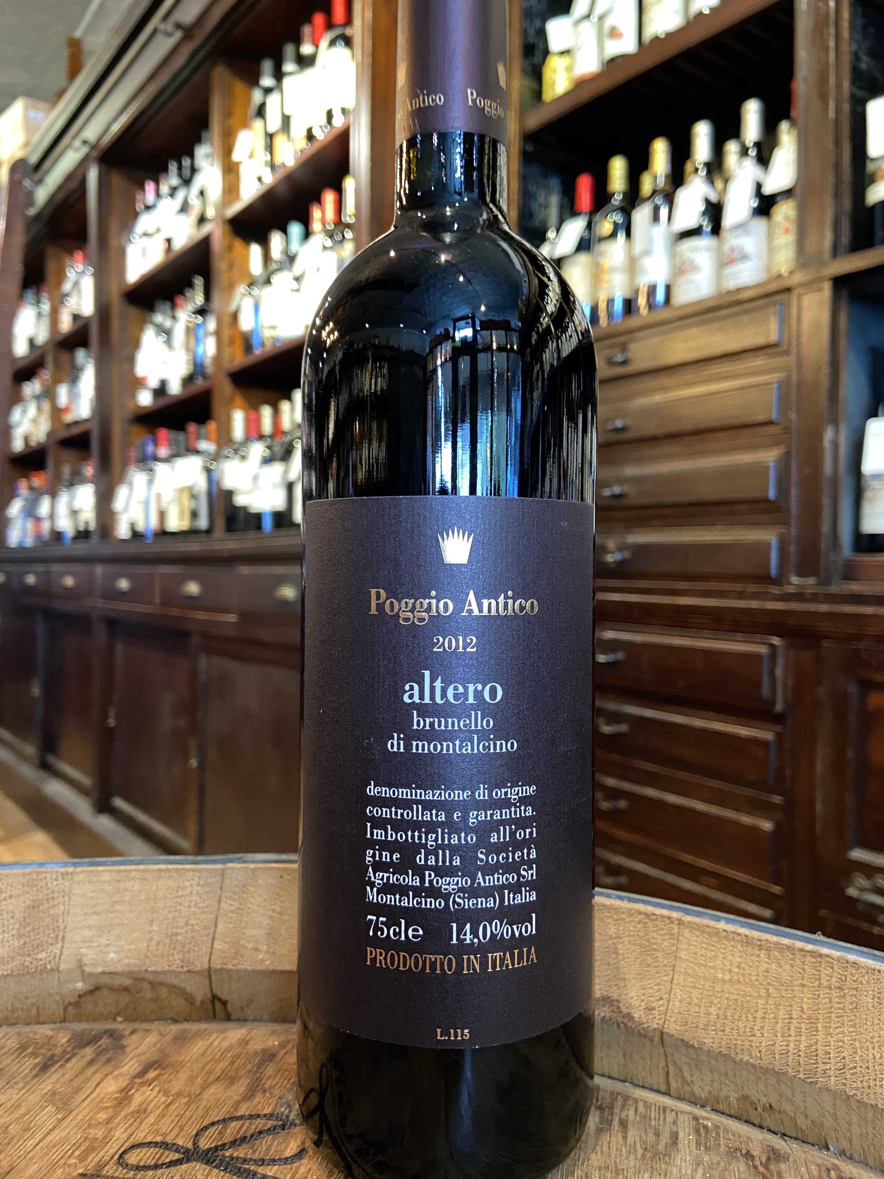 2012 Poggio Antico Brunello di Montalcino Altero