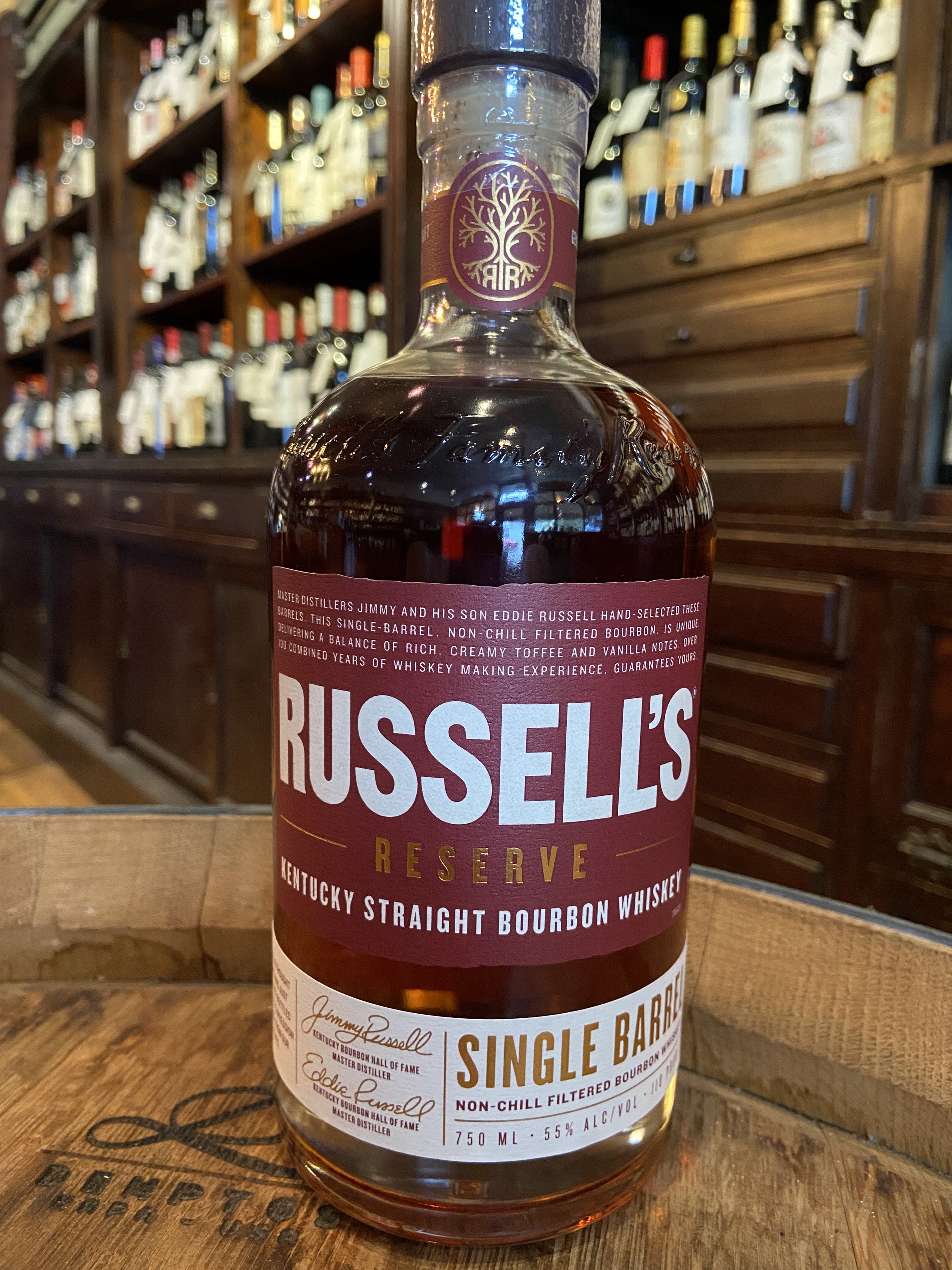Russell's Reserve Single Barrel Kentucky Straight Bourbon Whiskey 110 Proof