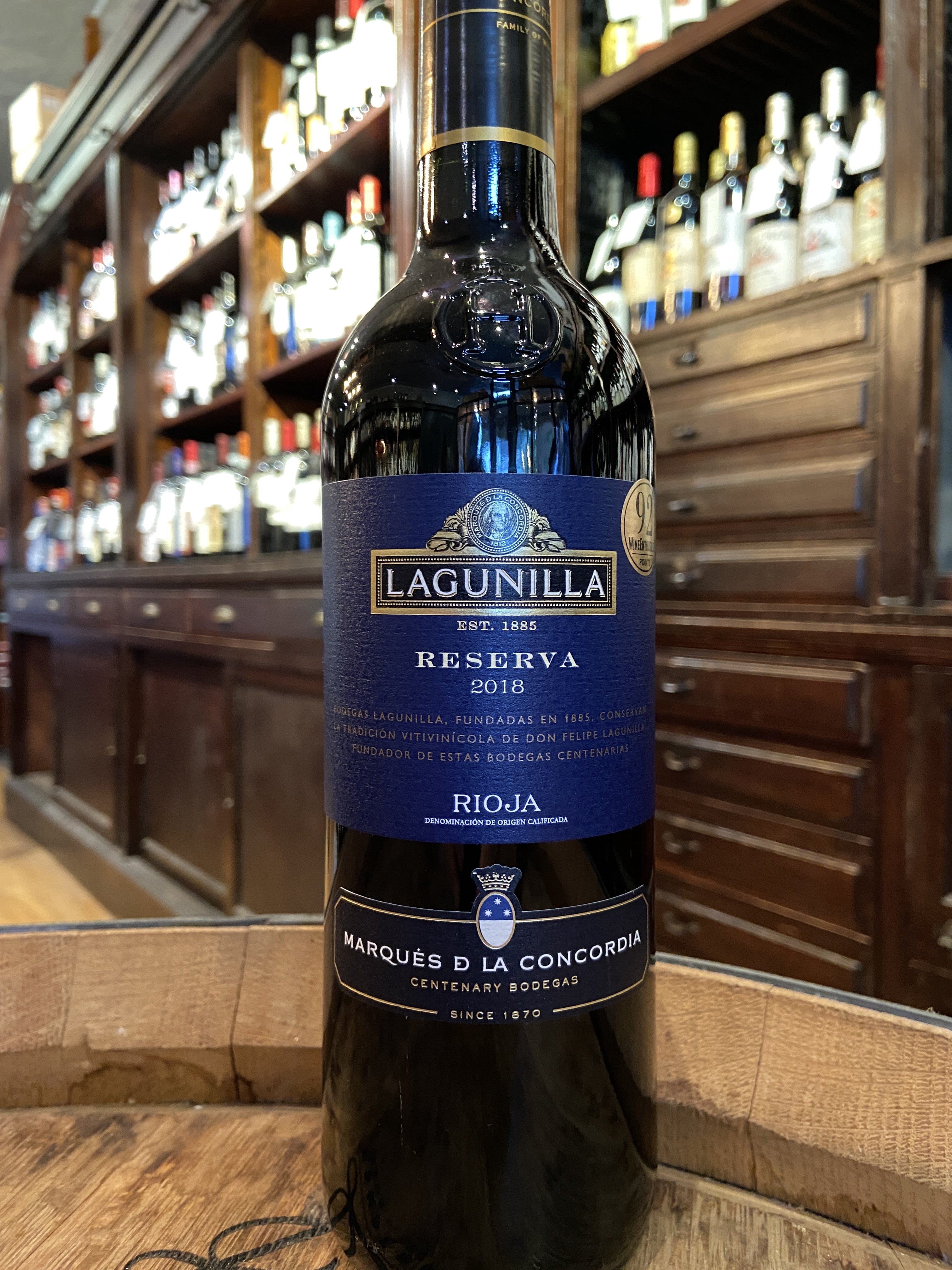 2018 Bodegas Lagunilla Rioja Reserva Vino Tinto