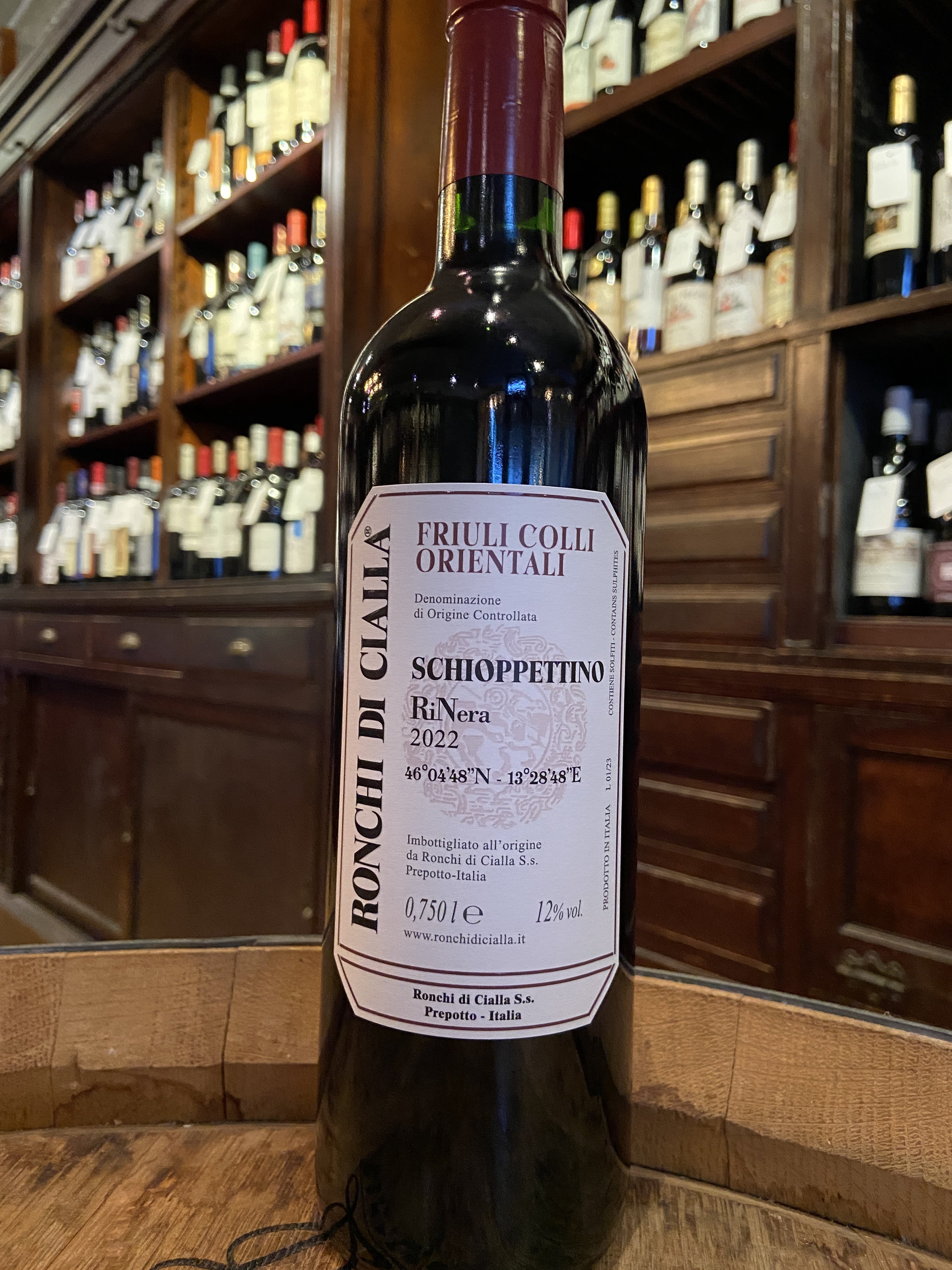 2022 Ronchi di Cialla Ri-Nera Schioppettino