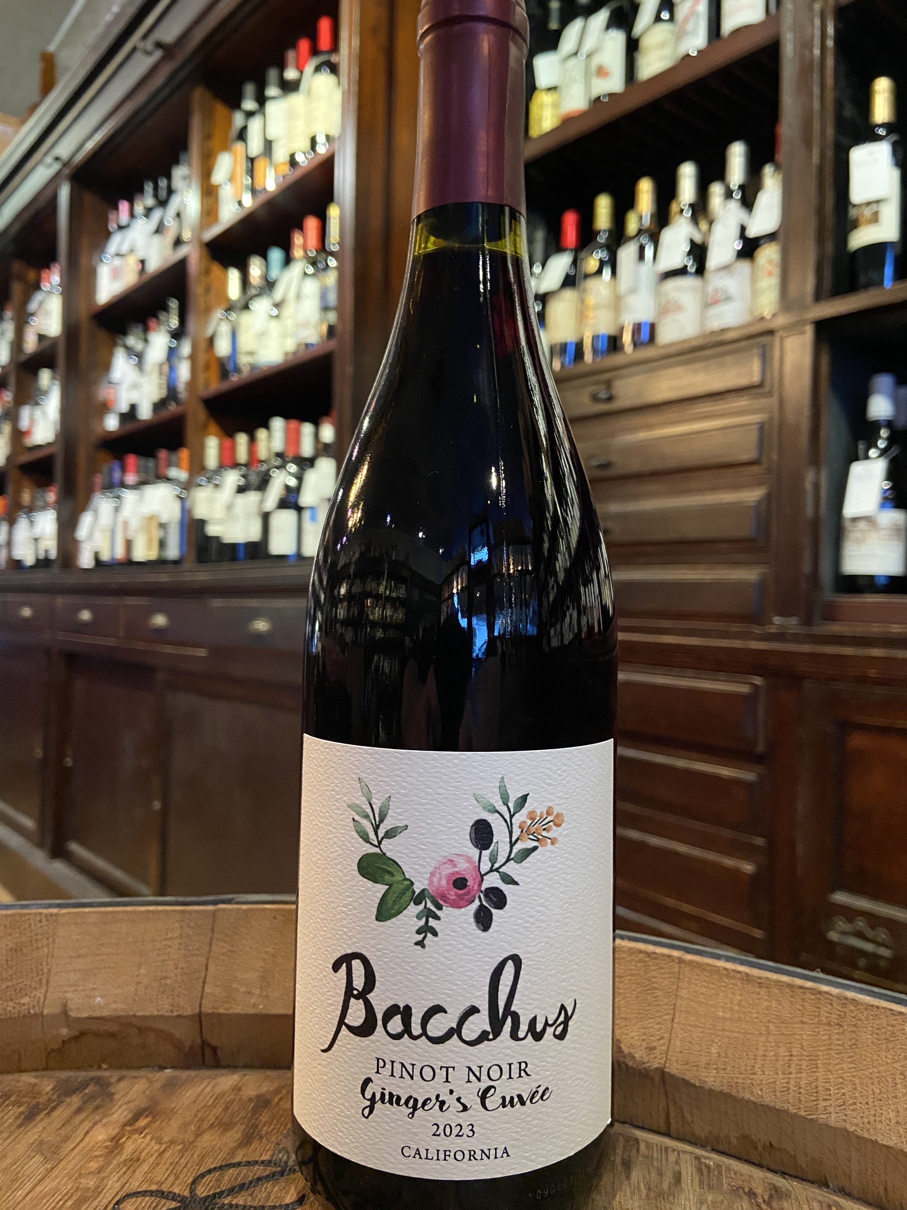2023 Bacchus Ginger's Cuvee Pinot Noir