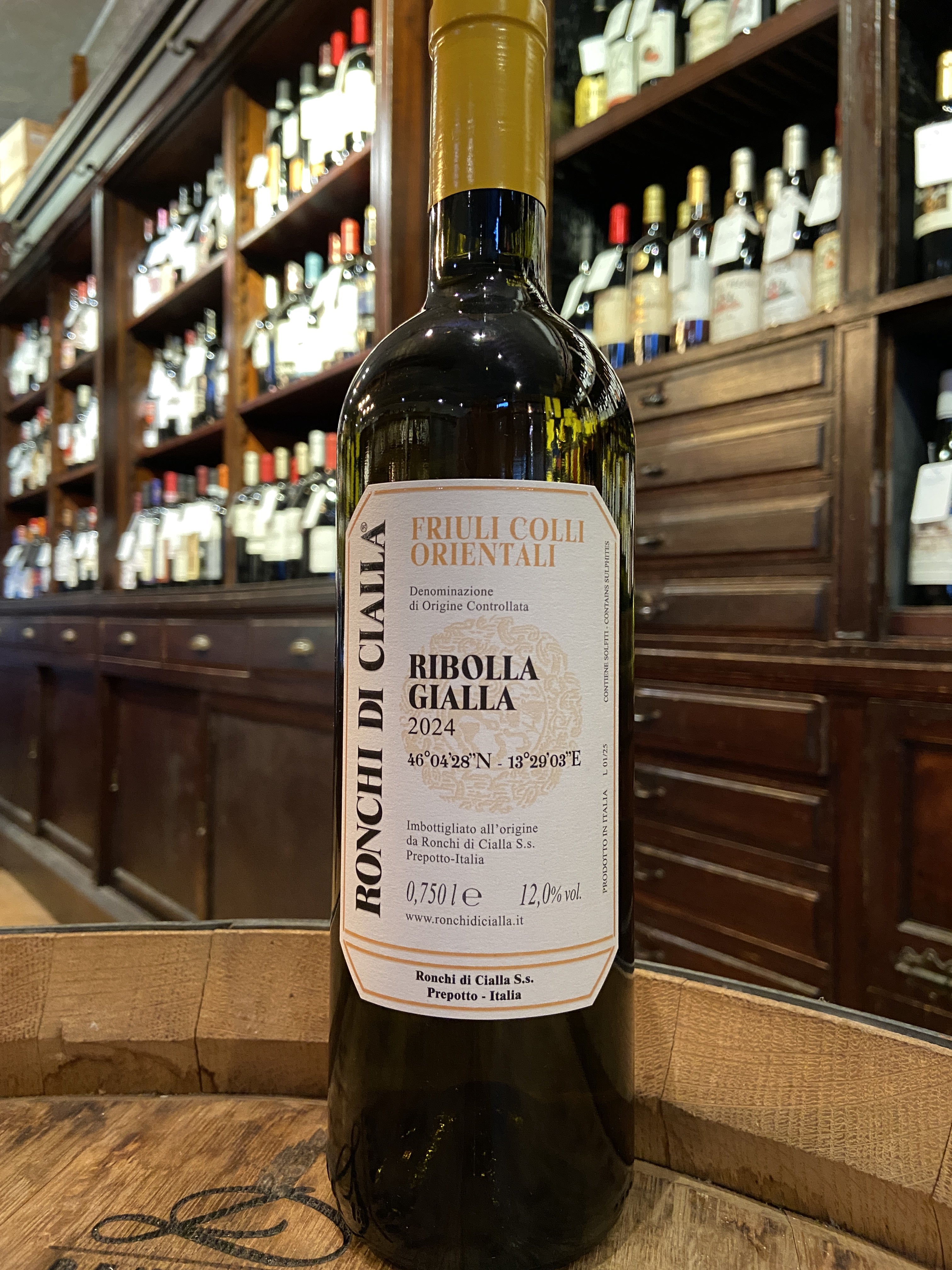 2024 Ronchi di Cialla Ribolla Gialla