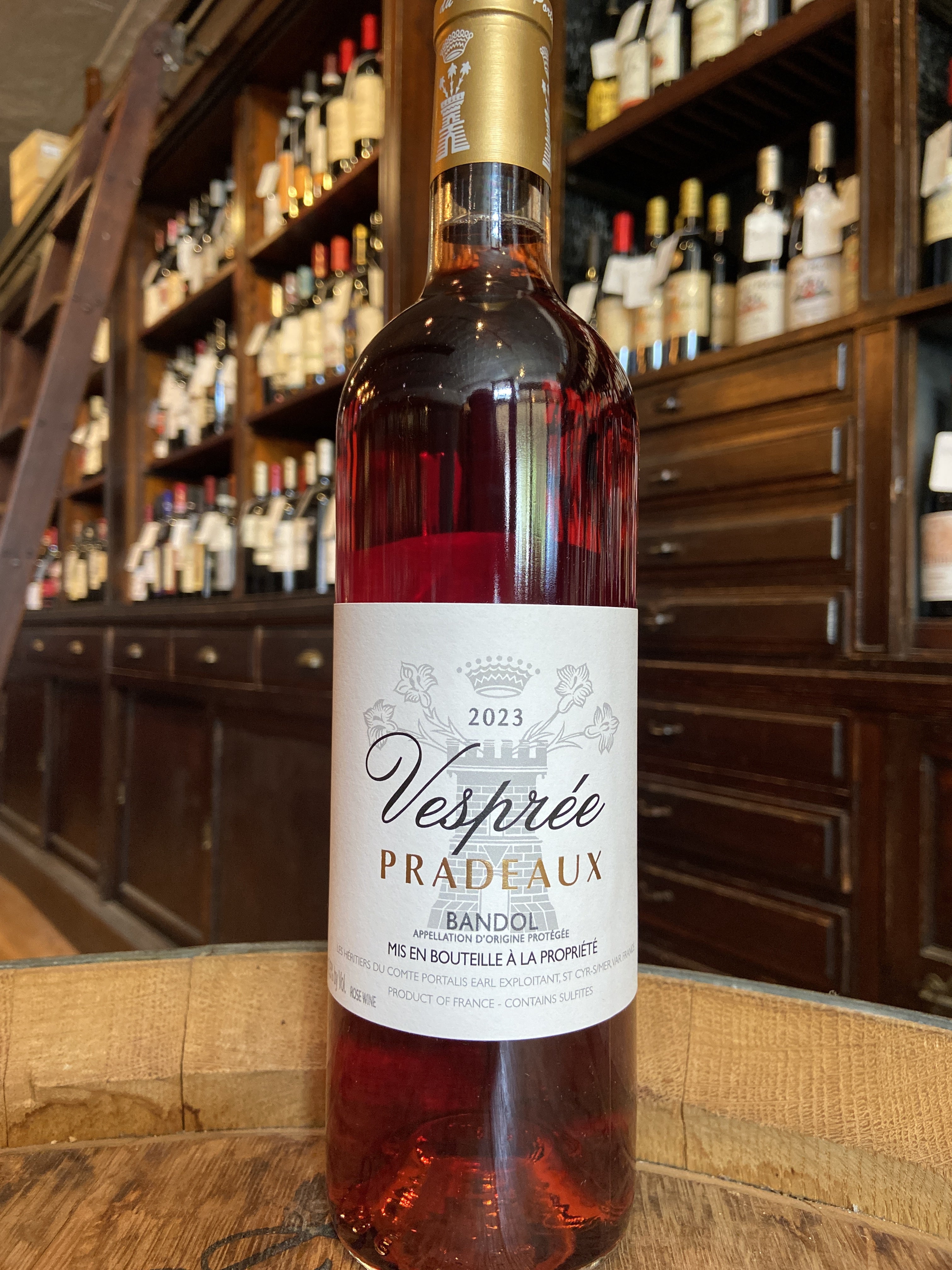 2023 Chateau Pradeaux 'Vespree' Bandol Rose
