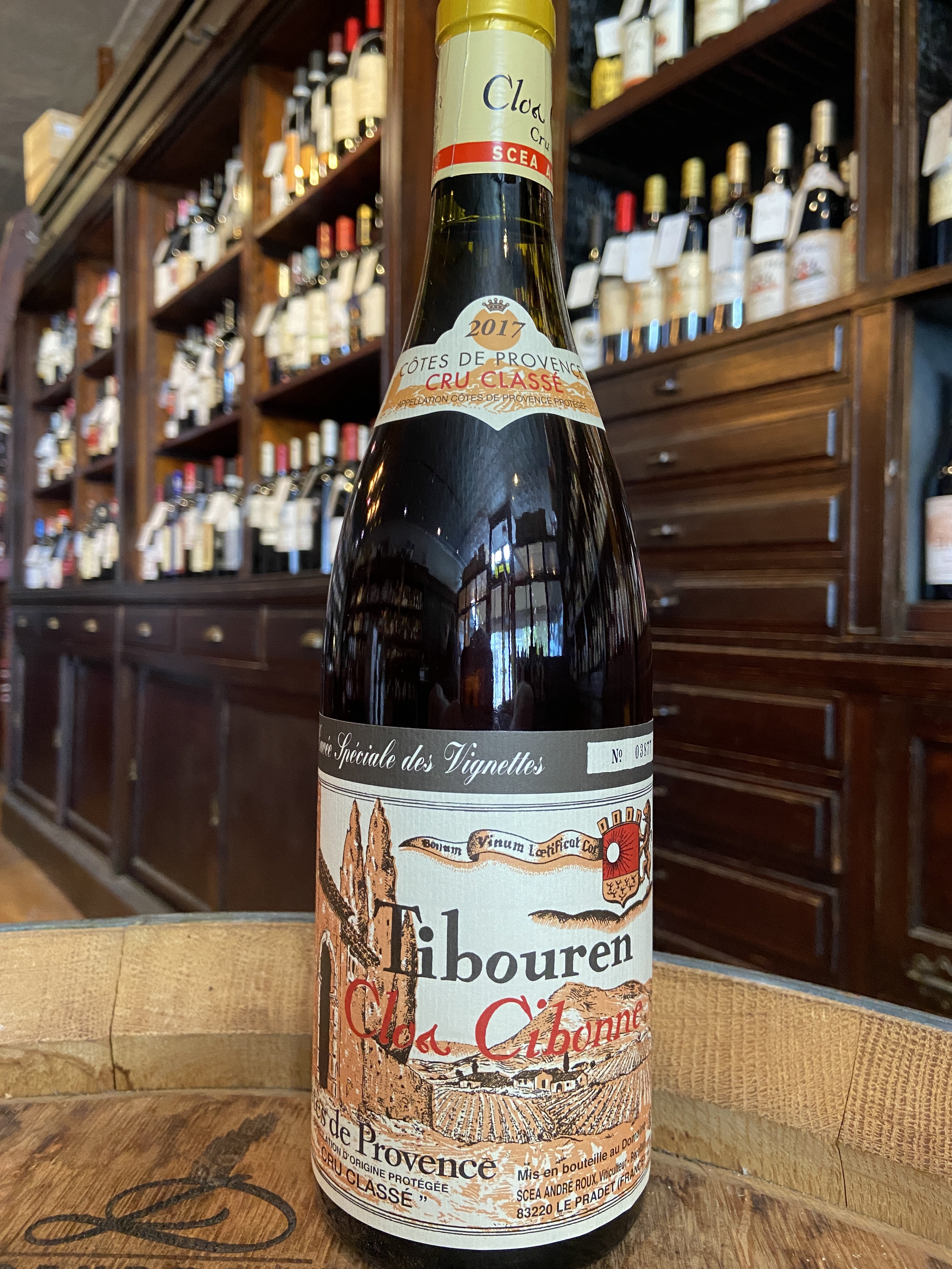 2017 Clos Cibonne Cotes de Provence Cuvee Speciale Tibouren Speciale des Vignettes Rose