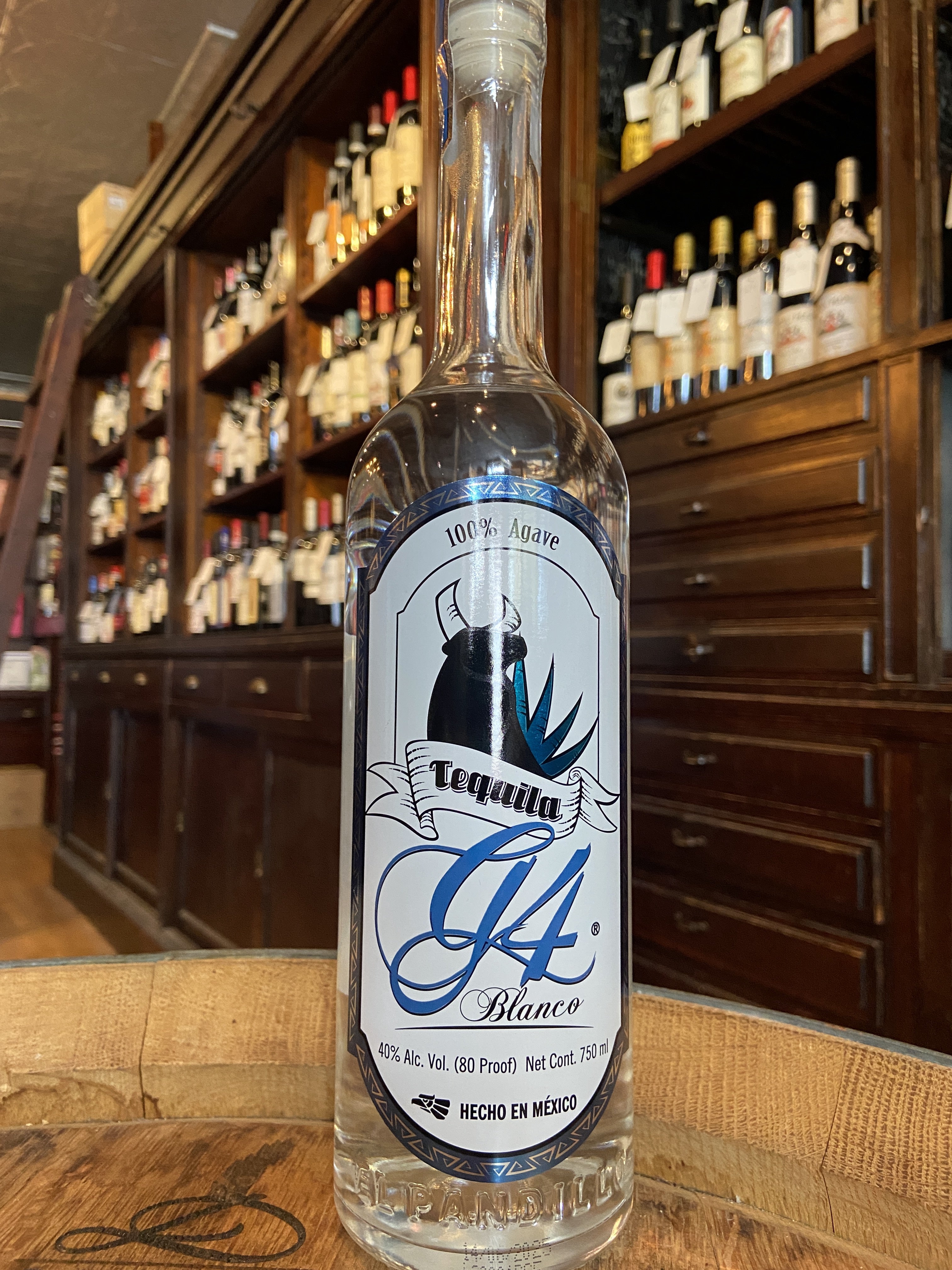 G4 Blanco Clasico Limited Tequila (10% Fiber-Fermented)