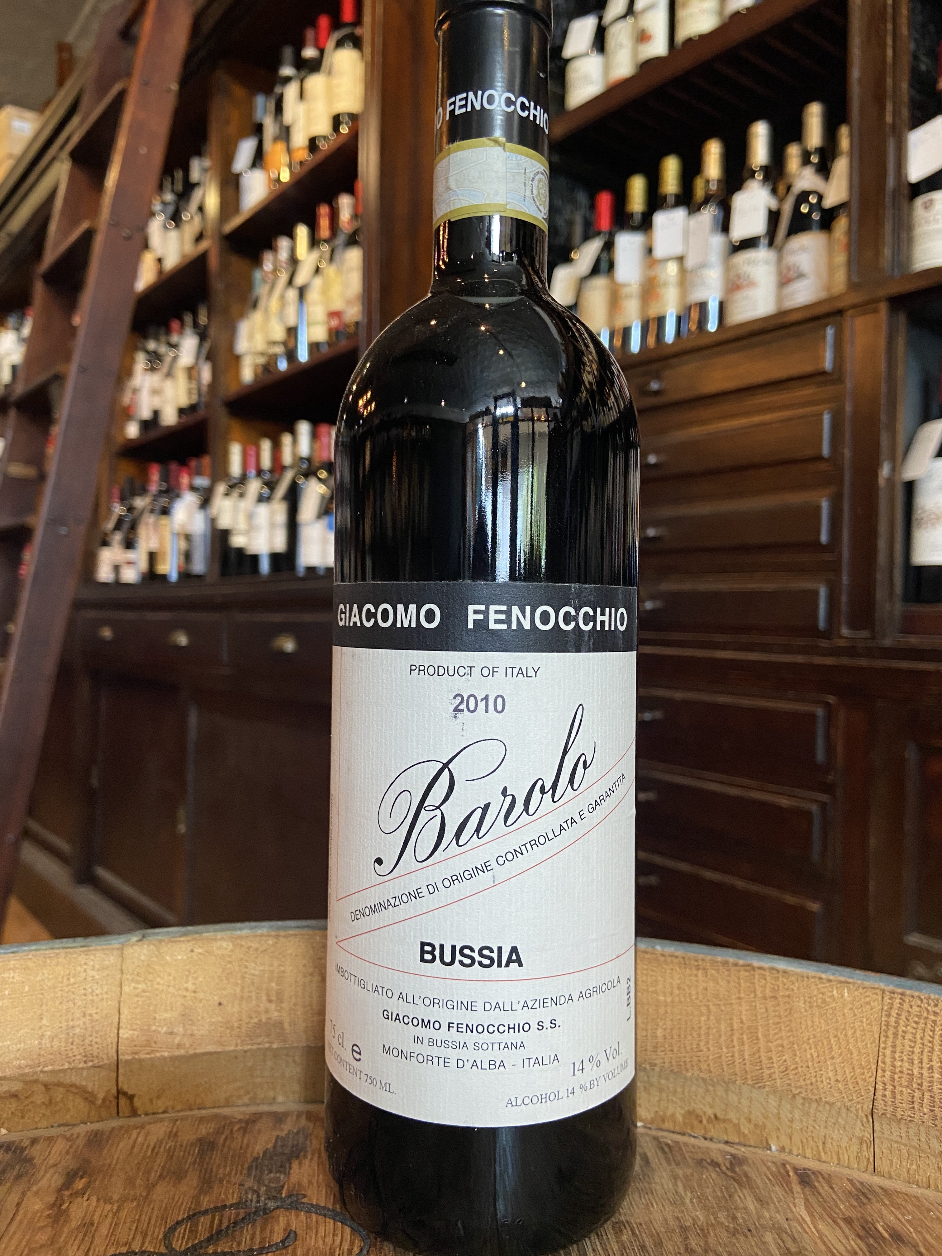 2010 Giacomo Fenocchio Barolo Bussia