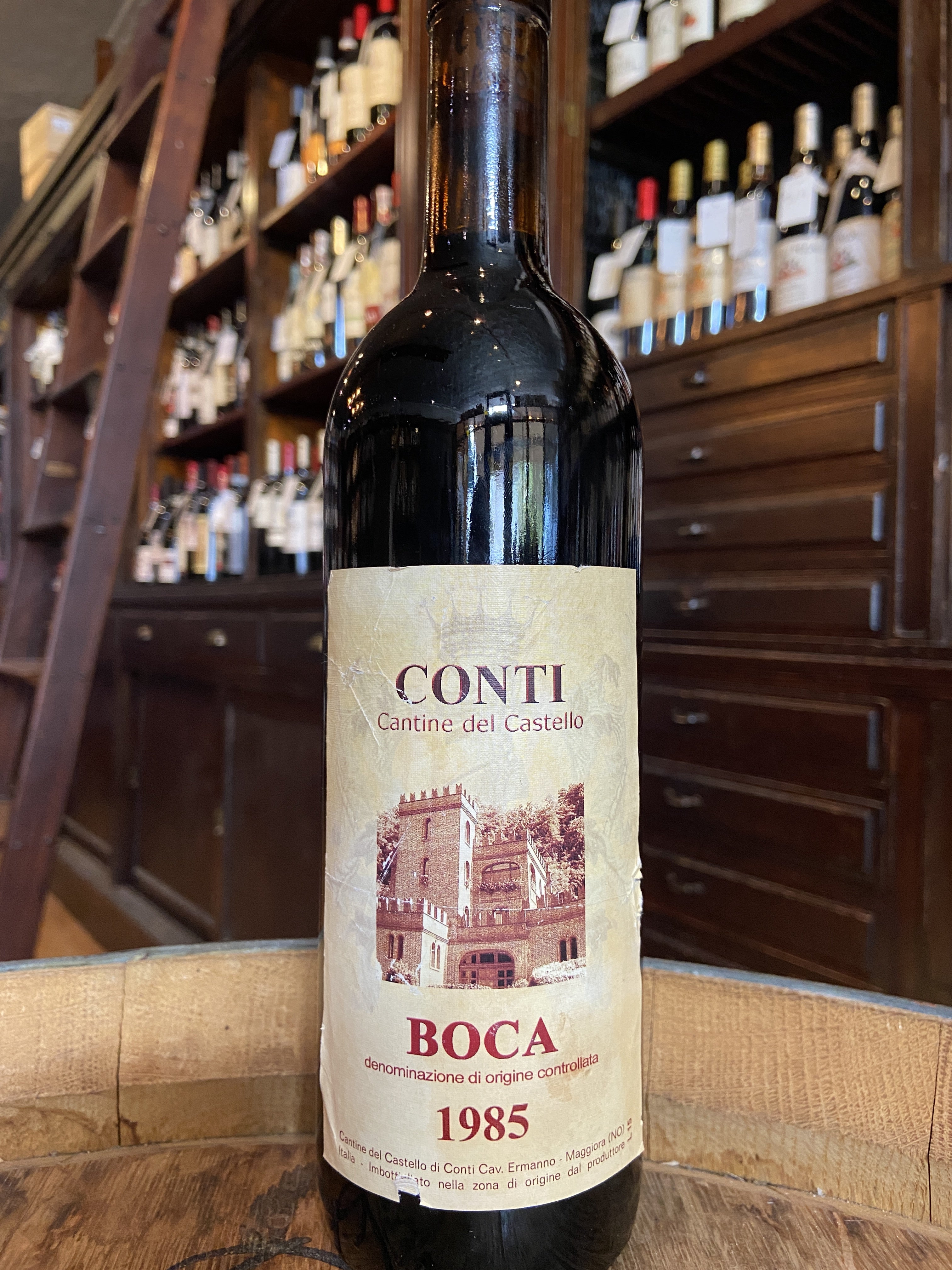 1985 Cantine del Castello di Conti 'Il Rosso delle Donne' Boca
