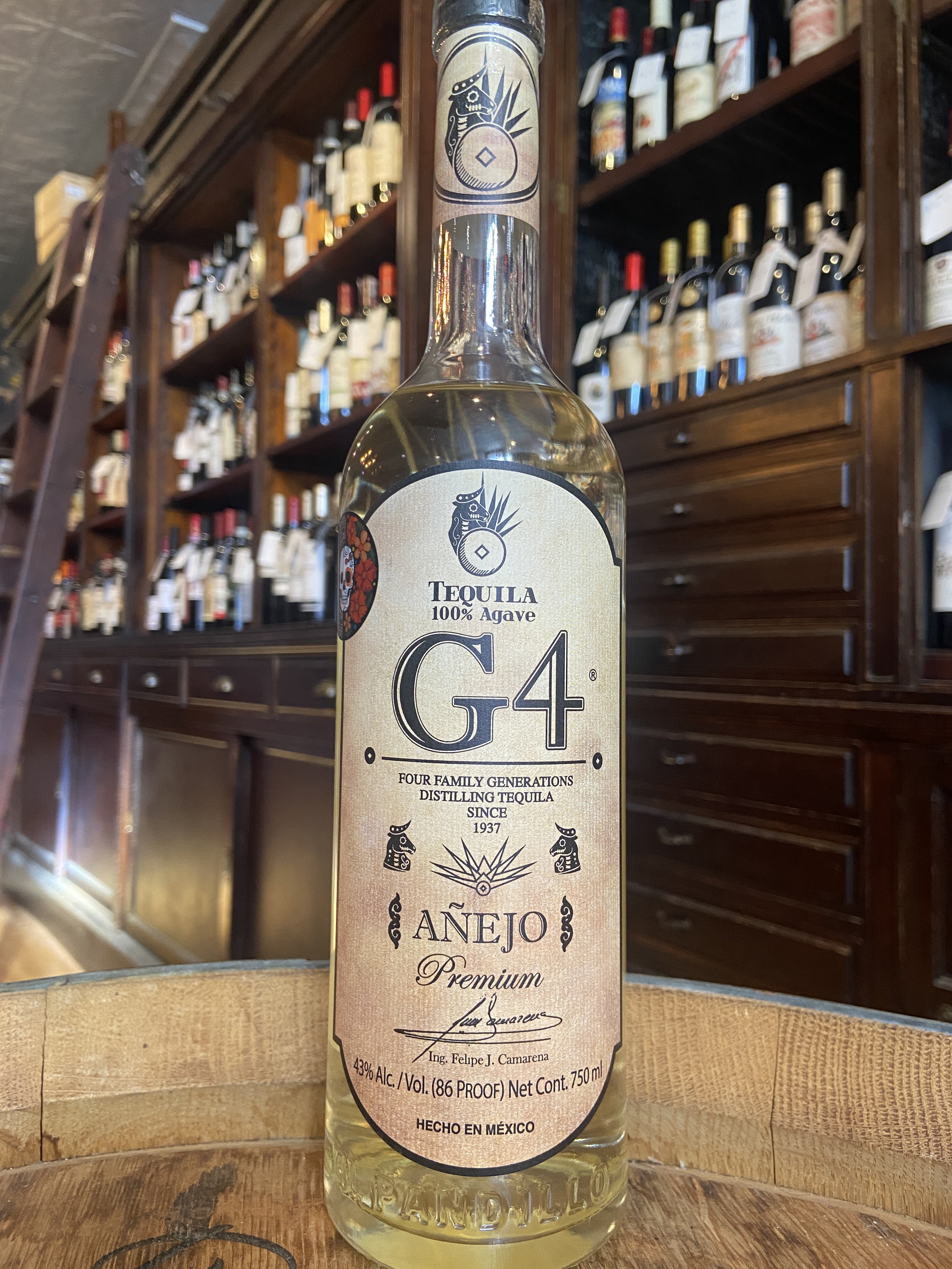 G4 'Edicion Dia de Muertos' Tequila Anejo de Madera (2025)