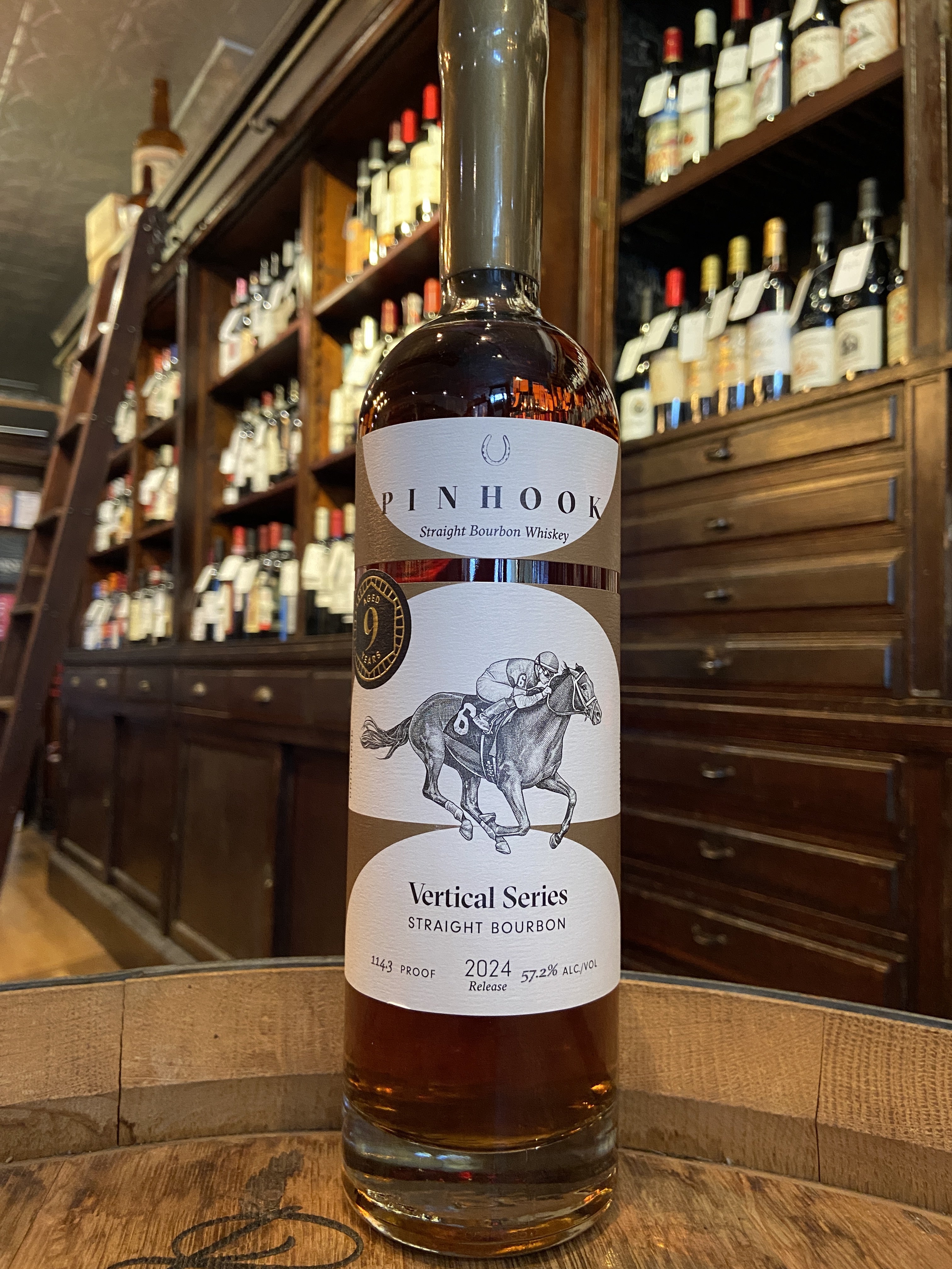Pinhook Vertical Series Straight Bourbon Whiskey 2024 (9 Year)